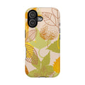 Chic Leaf Print Phone Case