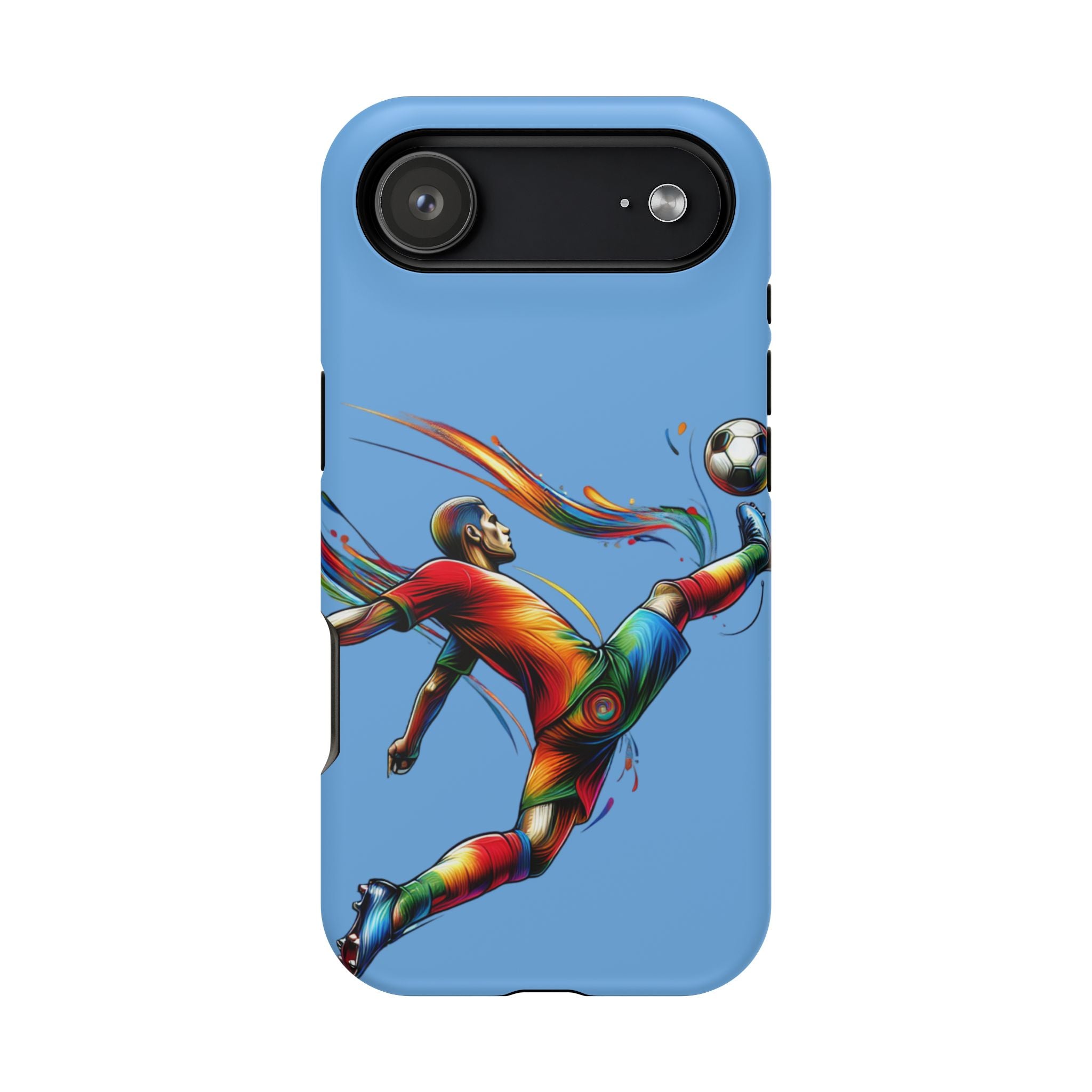 Soccer Art Impact Resistant Phone Case