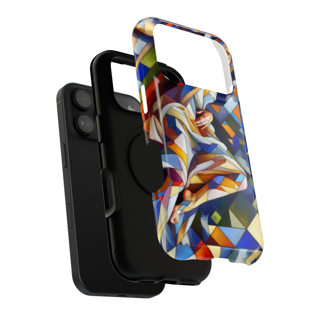 Impact Resistant Phone Case - Beautiful Woman Abstract Design