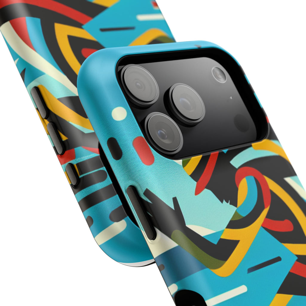 Vibrant Tribal Runner Impact Resistant Phone Case