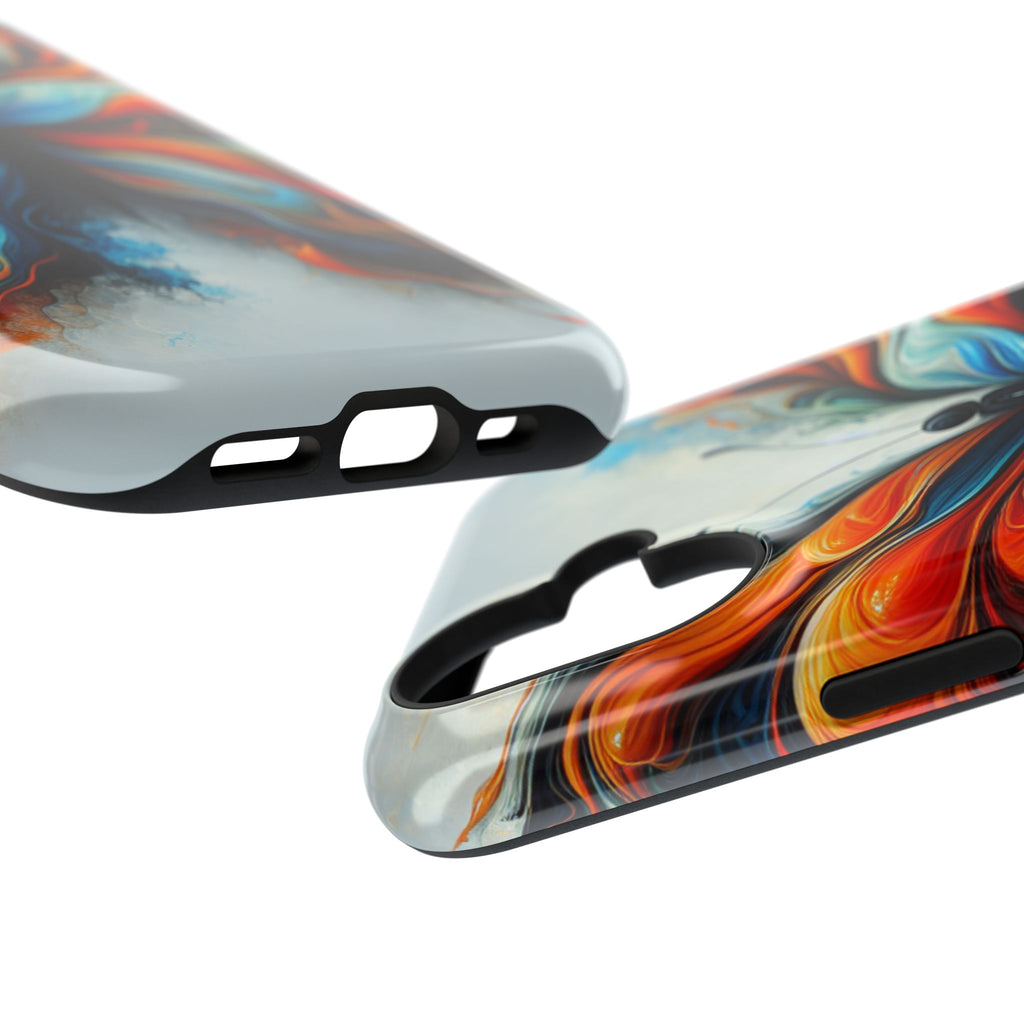 Vibrant Butterfly Impact Resistant Phone Case Unique Gift for Nature Lovers