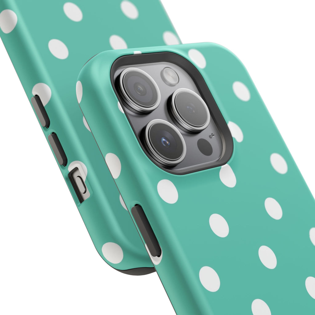 Polka Dot Impact-Resistant Phone Case