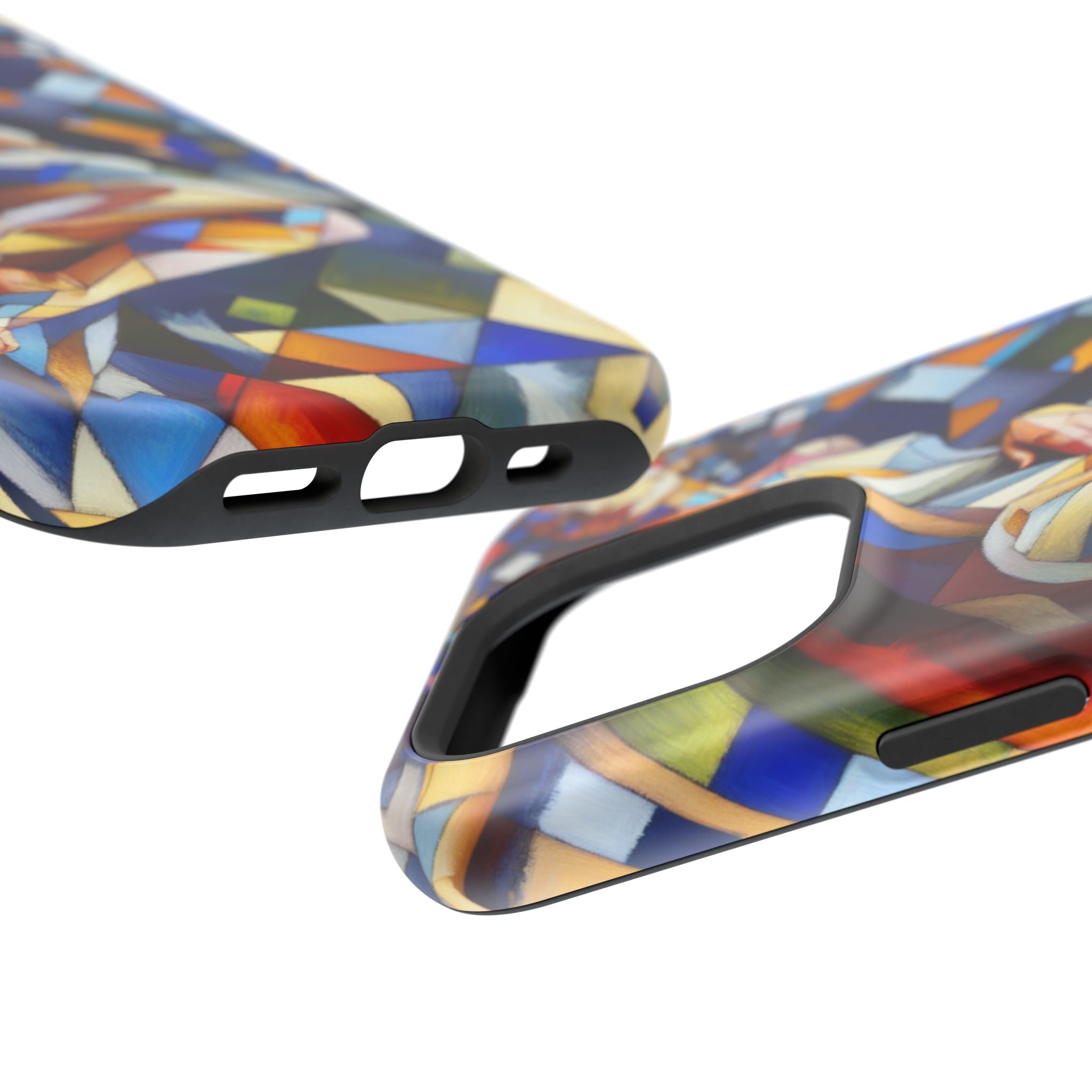 Impact Resistant Phone Case - Beautiful Woman Abstract Design