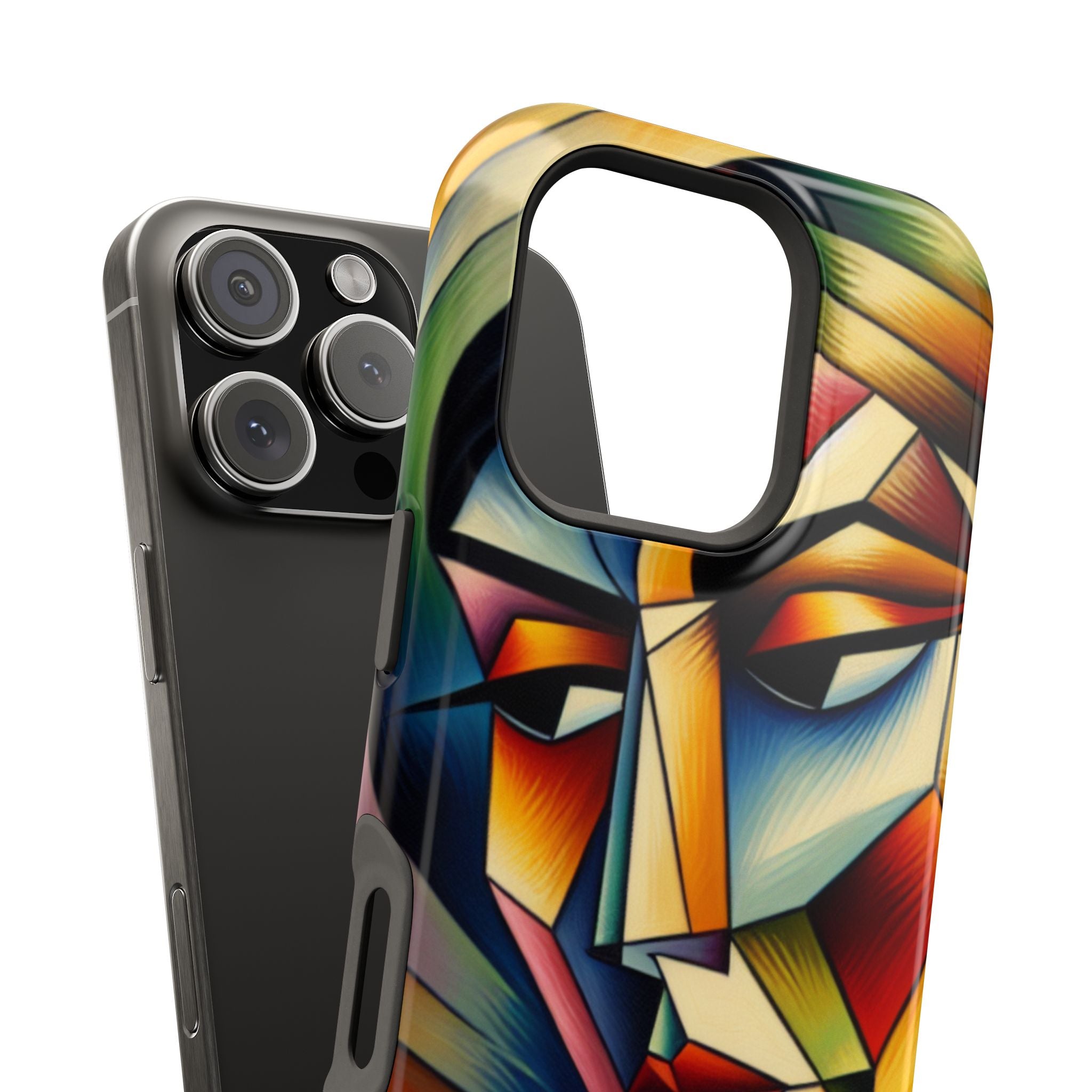 Impact Resistant Phone Case - Frida Kahlo Abstract
