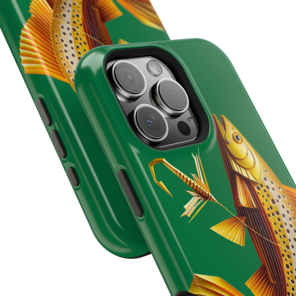 Impact Resistant Phone Case,  Lucky Charm Fish, Outdoor Enthusiast Gift