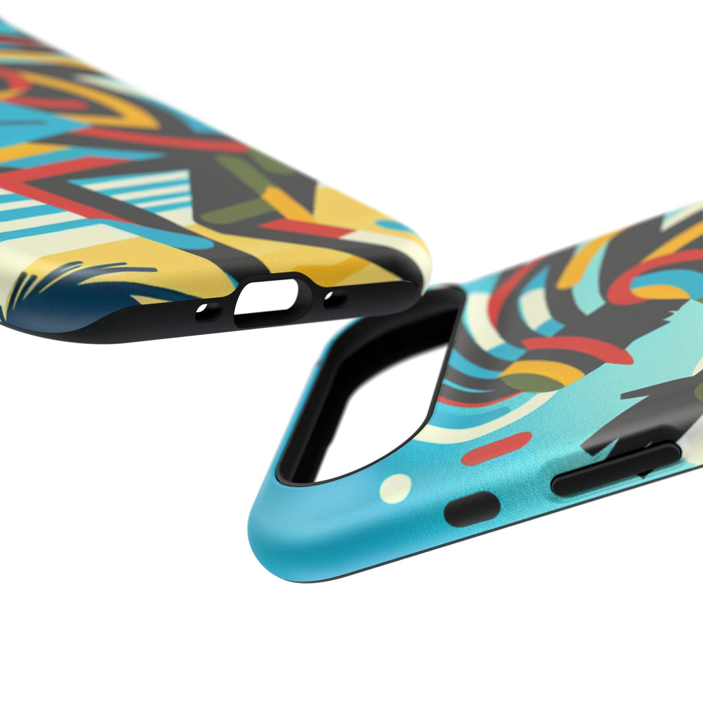 Vibrant Tribal Runner Impact Resistant Phone Case