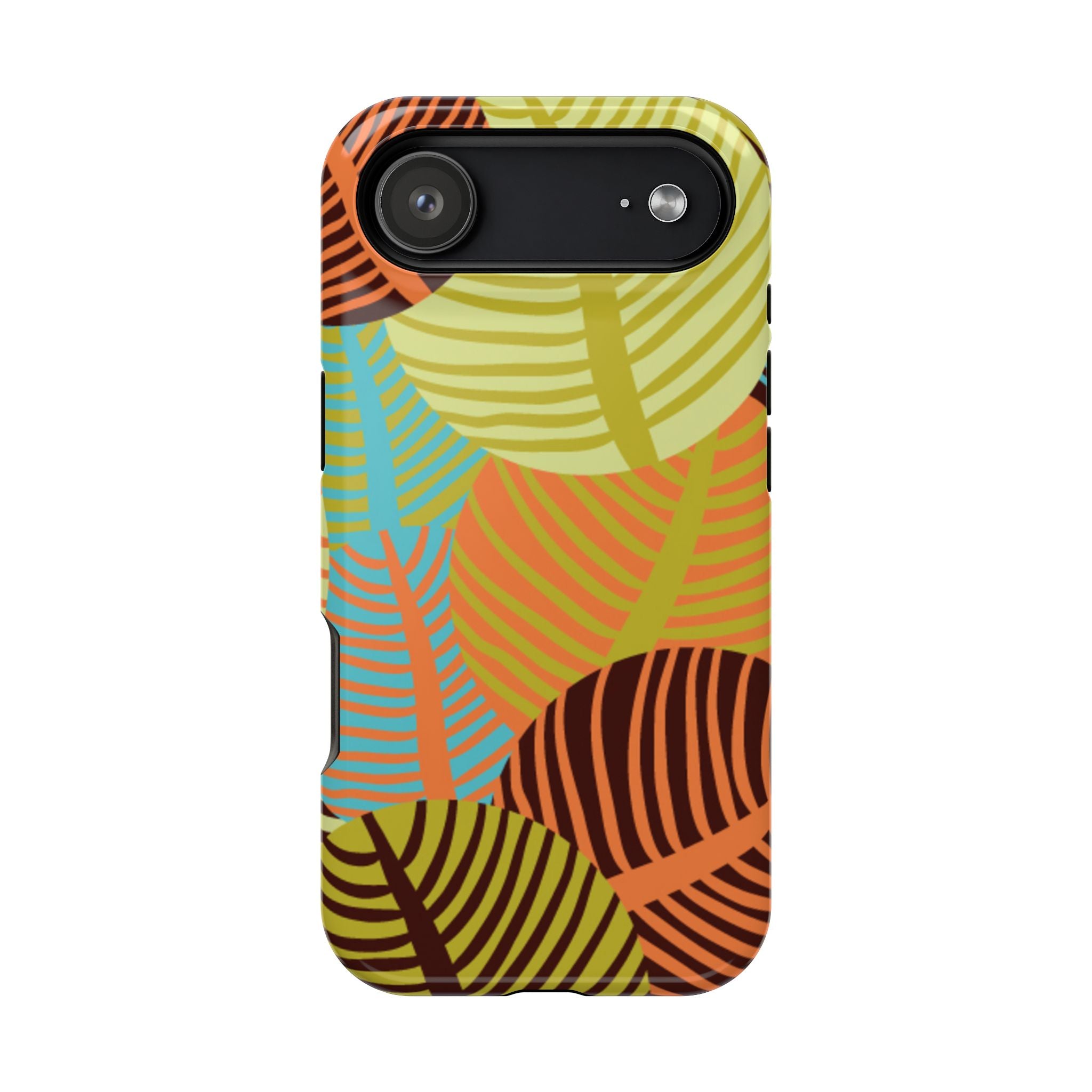 Vibrant Leafy Phone Impact-Resistant Case