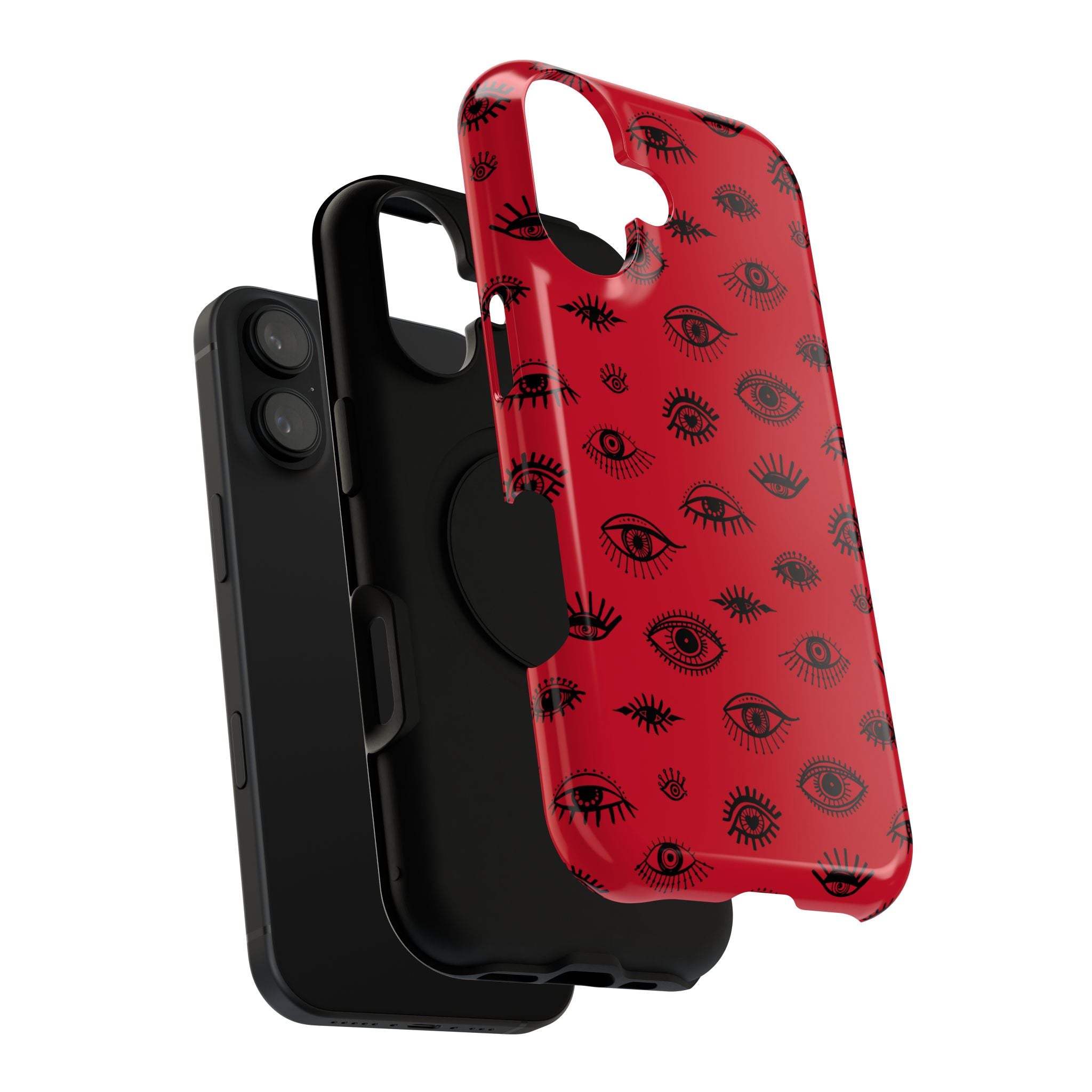 Bold Eye Phone Case, Impact-Resistant