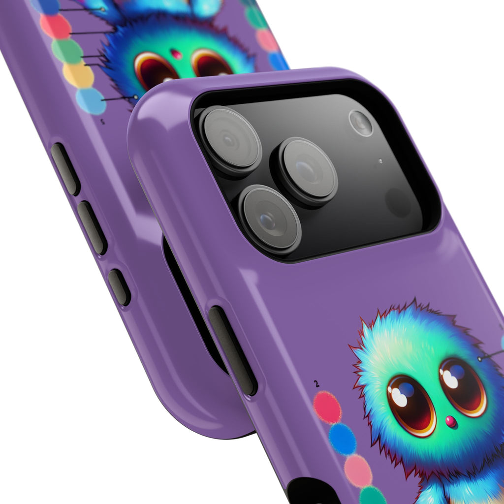 Colorful Cute Monster Impact Resistant Phone Case