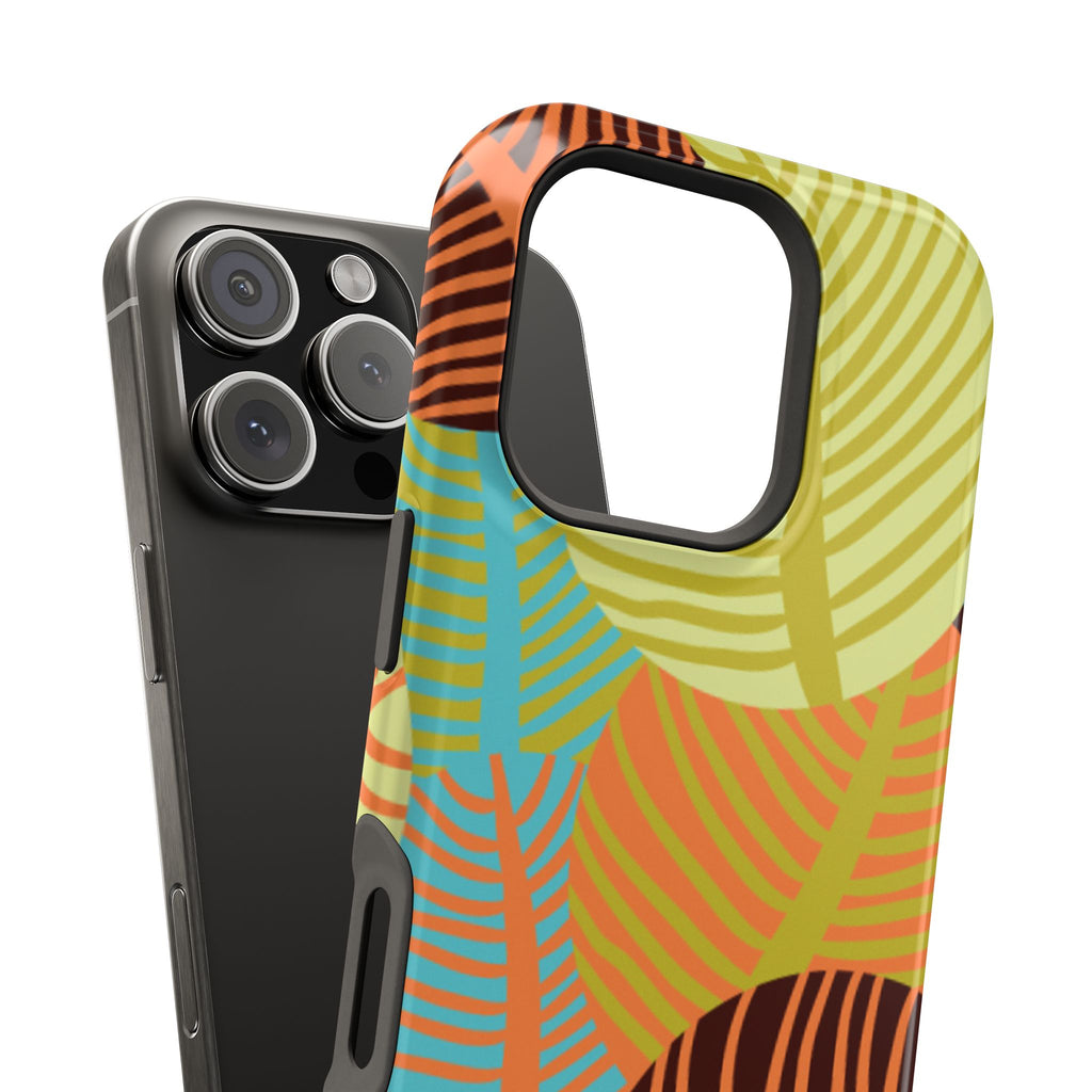 Vibrant Leafy Phone Impact-Resistant Case