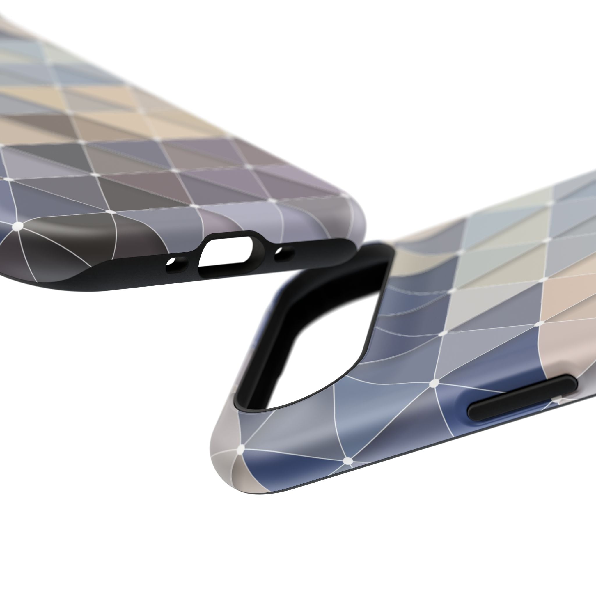 Geometric Phone Case - Stylish Impact-Resistant