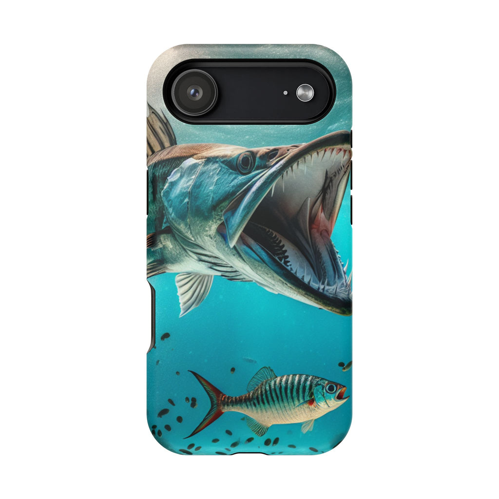 Phone Case — Realistic Barracuda Underwater Impact-Resistant Phone Case
