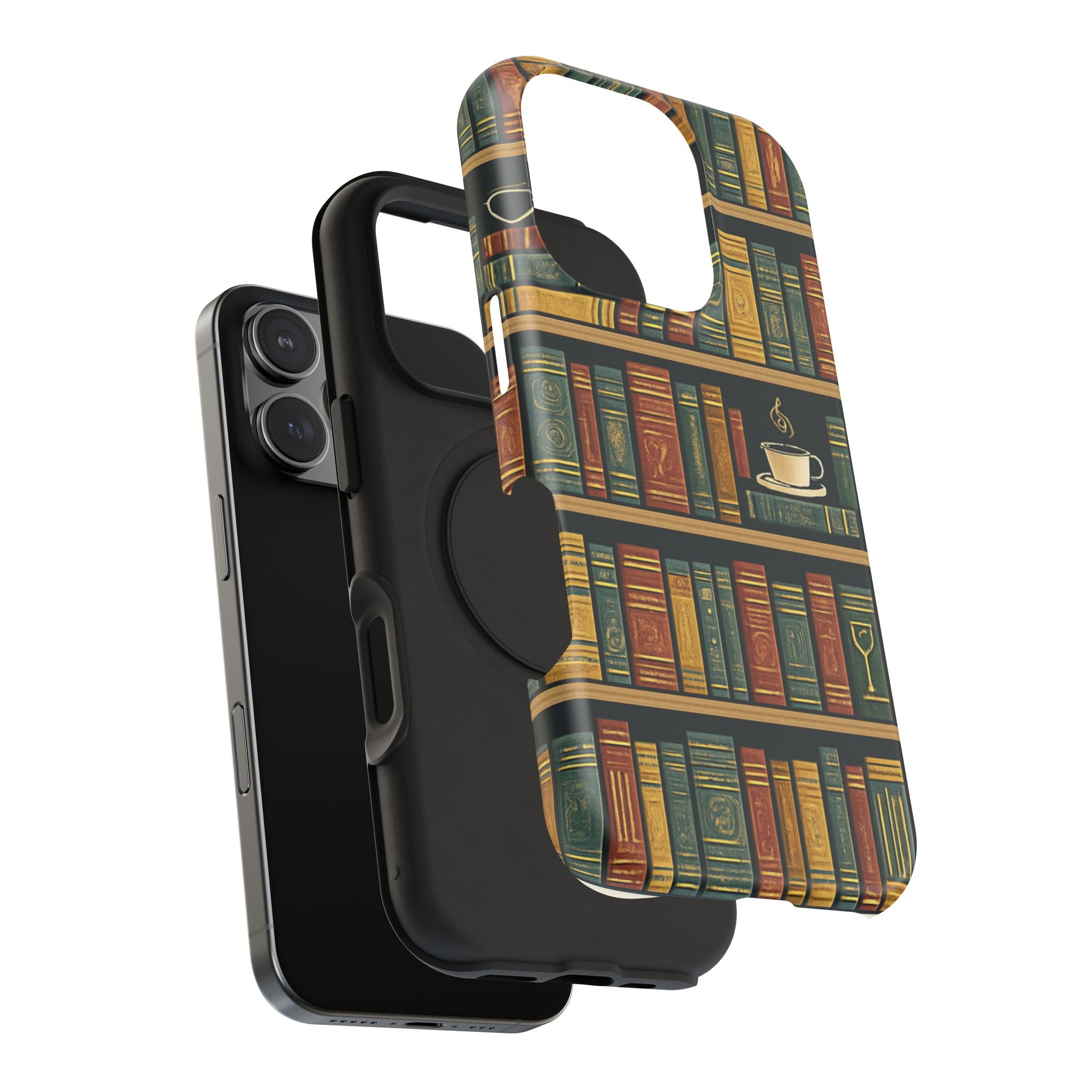 Bookshelf Impact-Resistant Phone Case