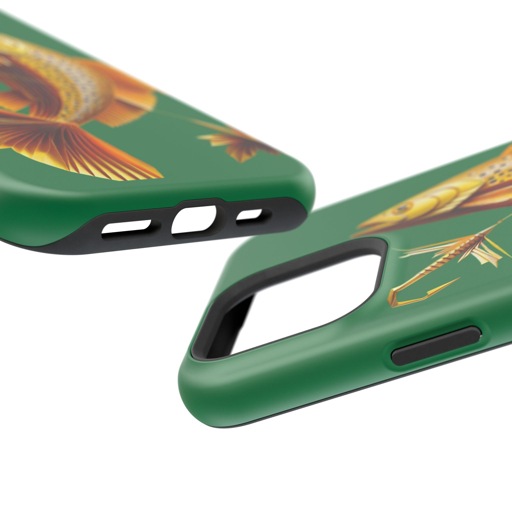 Impact Resistant Phone Case,  Lucky Charm Fish, Outdoor Enthusiast Gift