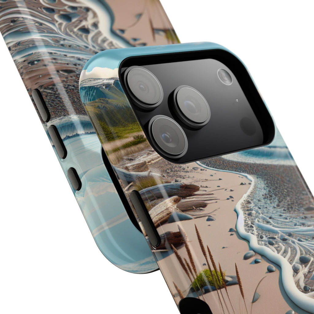 Beach Landscape Impact Resistant Phone Case