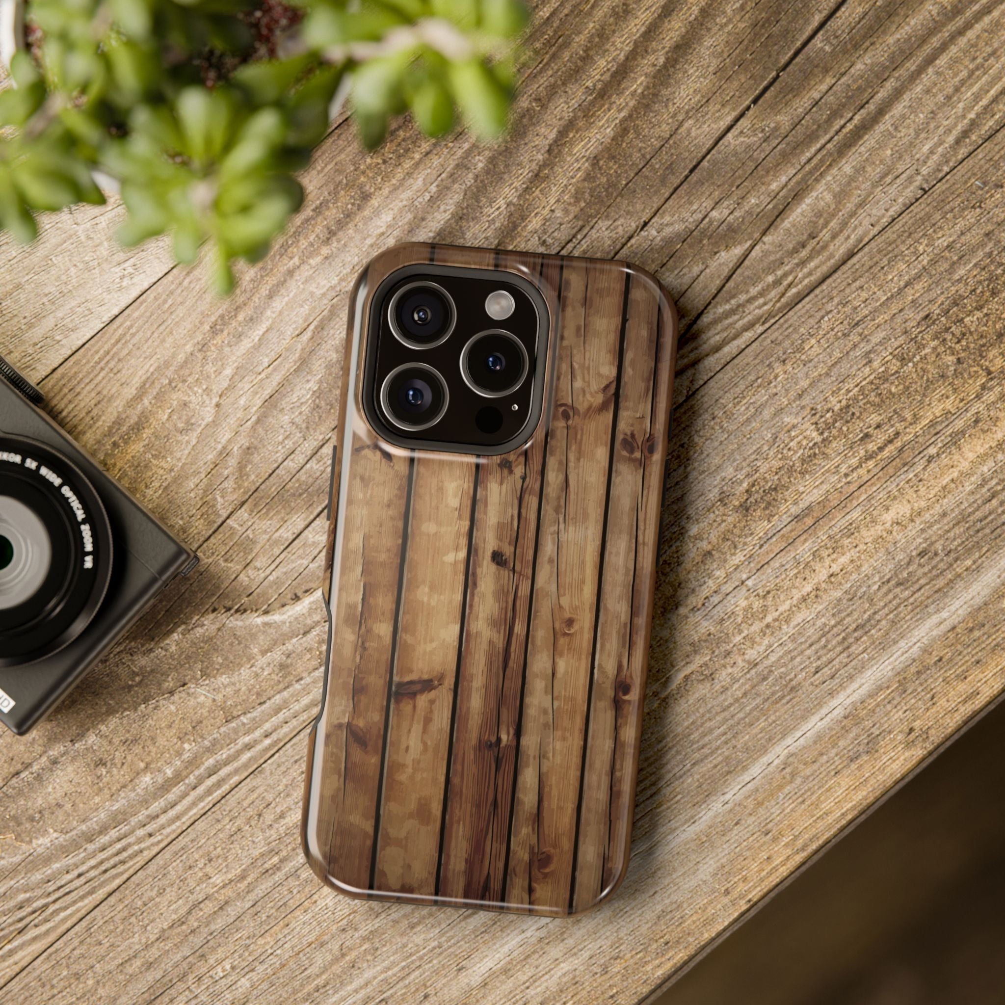 Rustic Wood Phone Case | Impact-Resistant