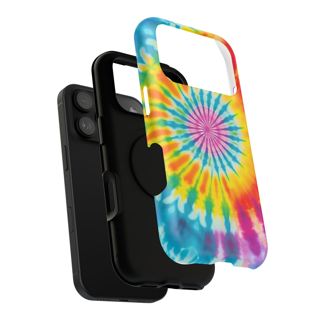 Colorful Tie-Dye Impact-Resistant Phone Case