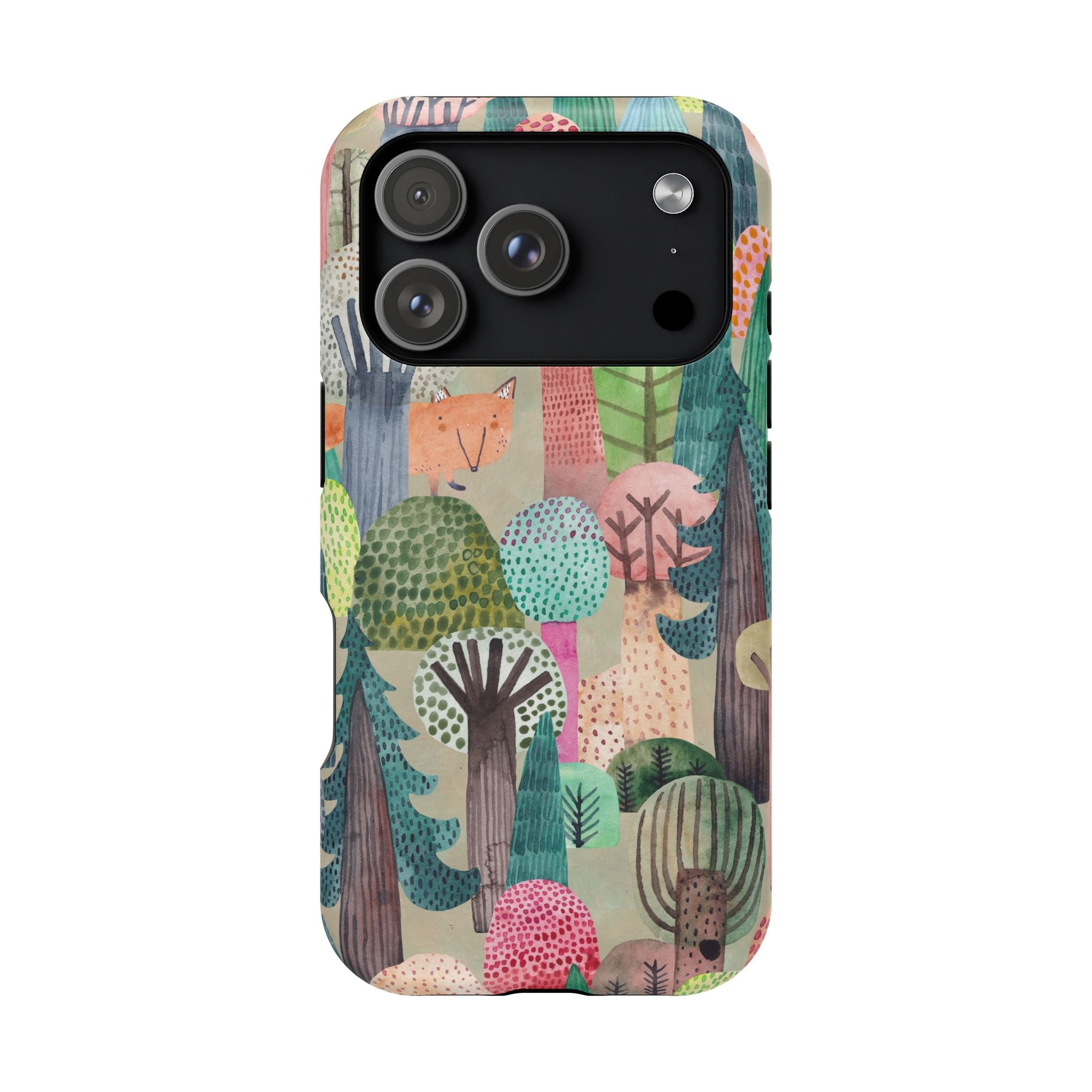 Whimsical Forest Phone Case - Impact-Resistant