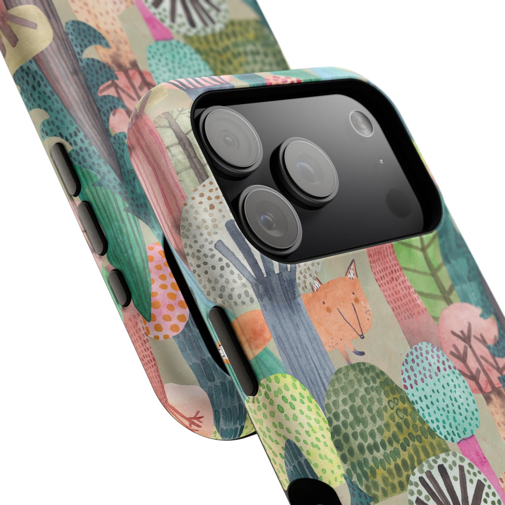 Whimsical Forest Phone Case - Impact-Resistant