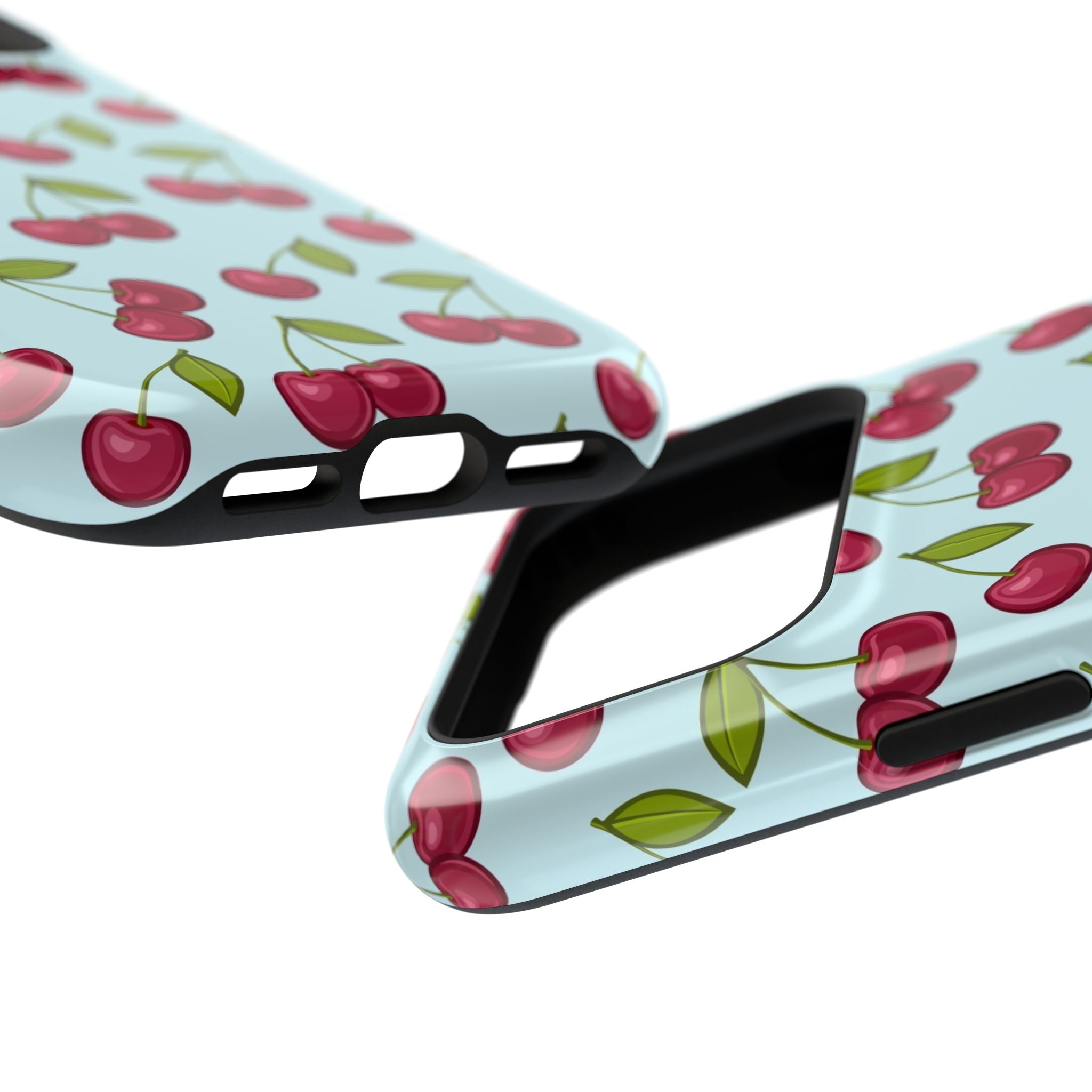 Cherry Pattern Phone Case, Cute Cherry