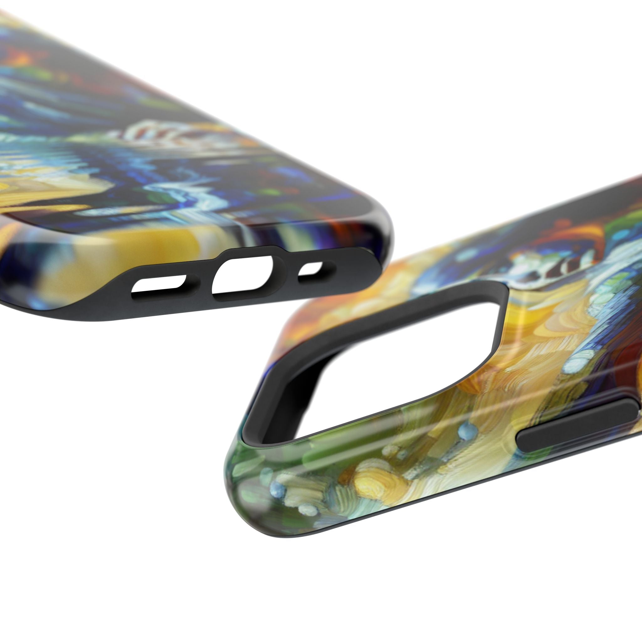 Abstract Woman Impact Resistant Phone Tough Case