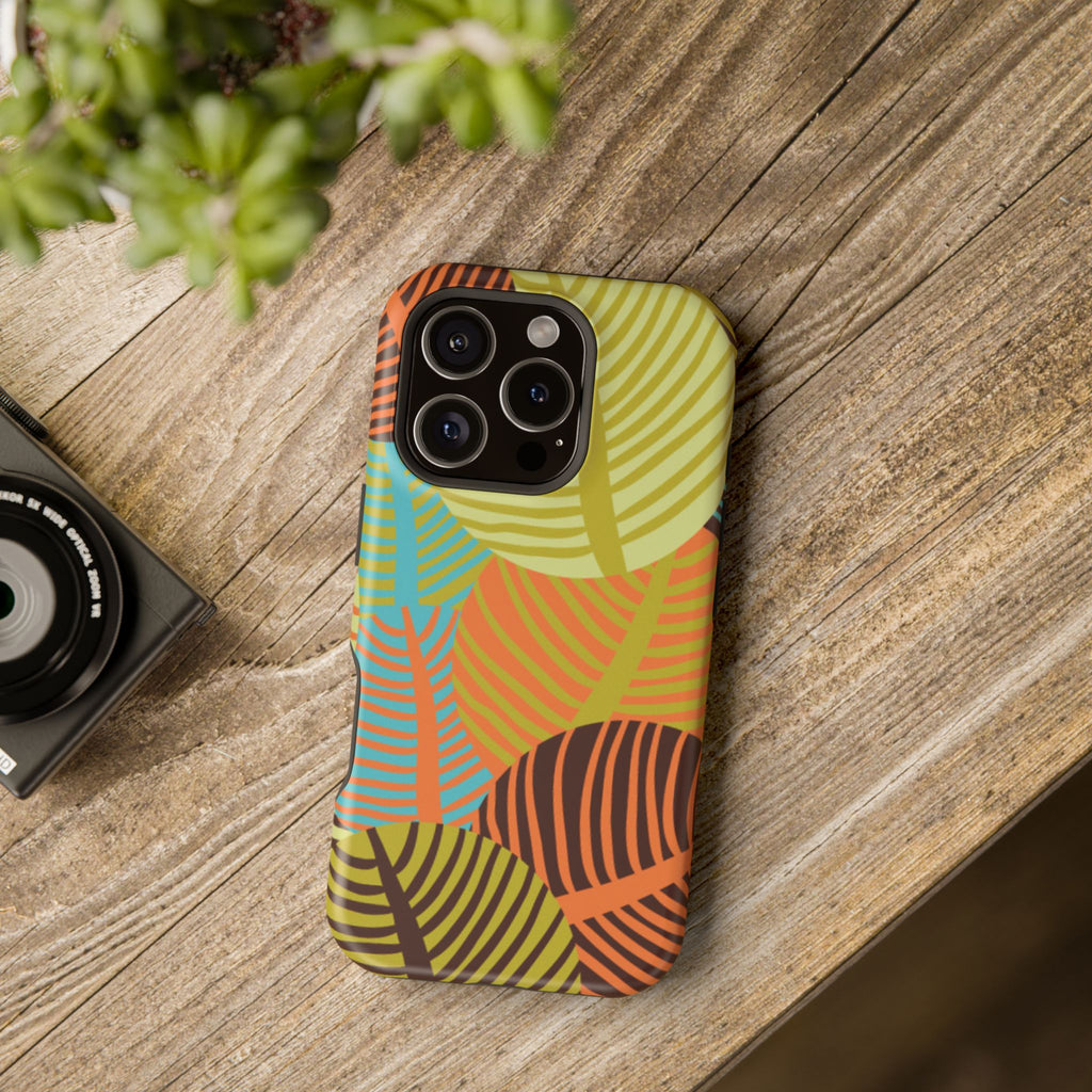 Vibrant Leafy Phone Impact-Resistant Case
