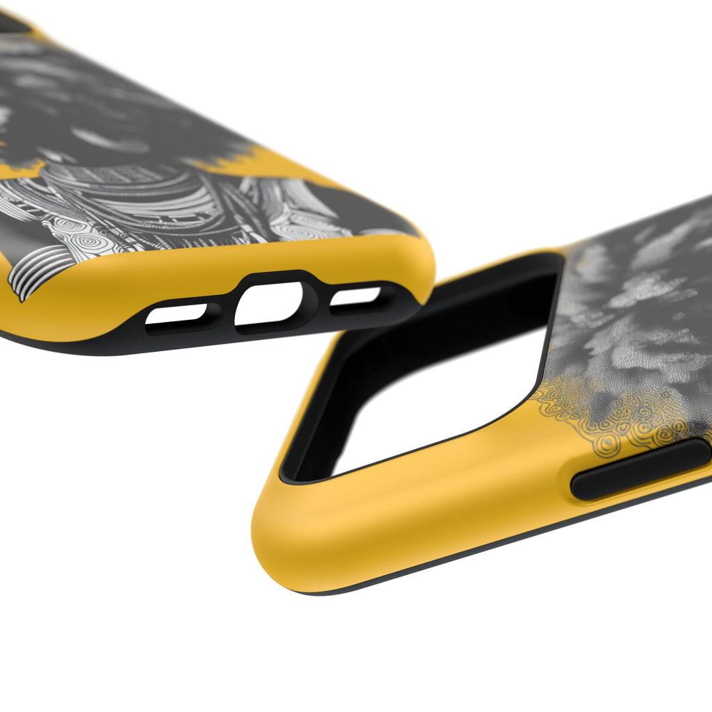 Bold African Art Impact Resistant  Phone Case