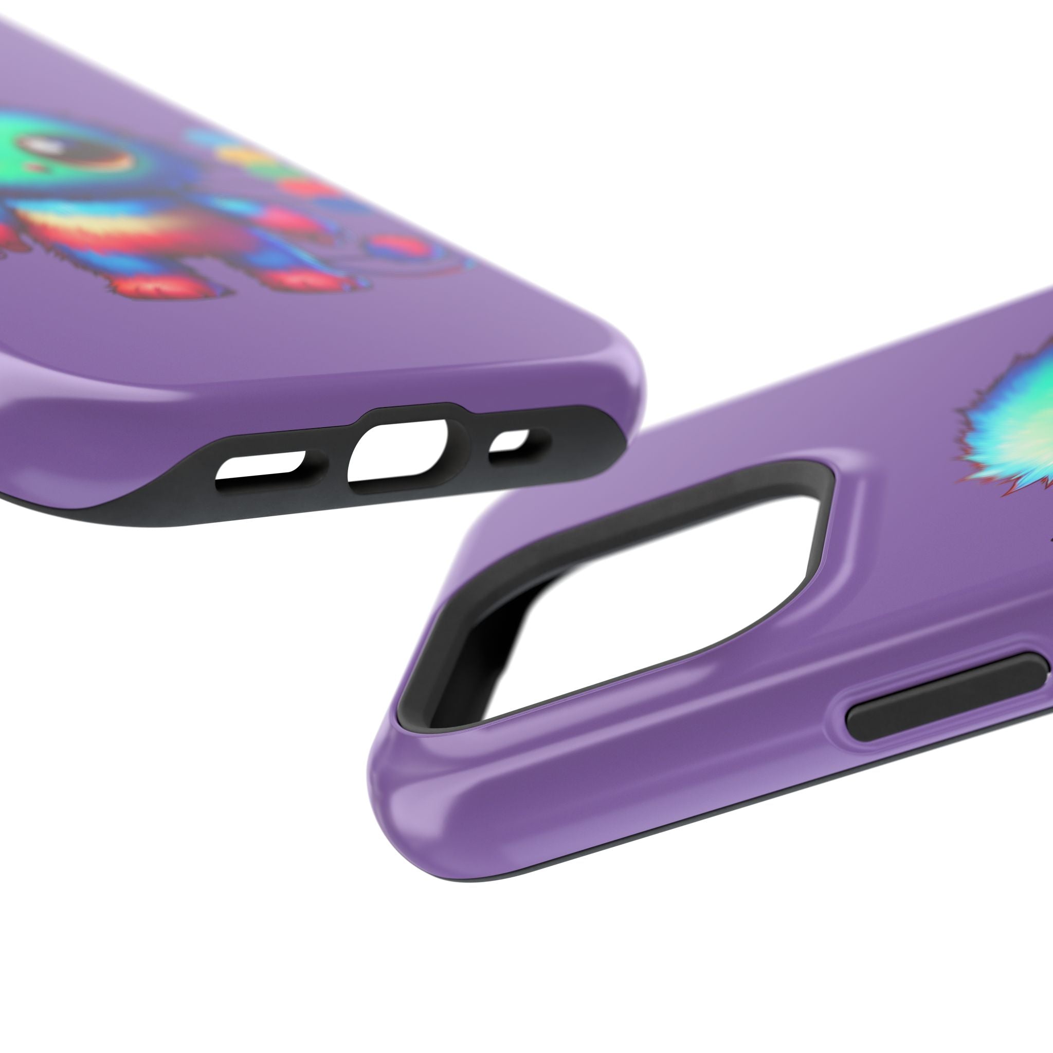 Colorful Cute Monster Impact Resistant Phone Case