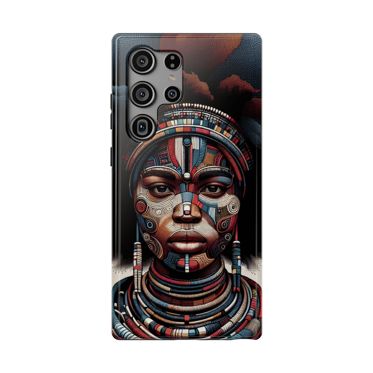 Cultural Art Impact Resistant Phone Case for iPhone/Samsung