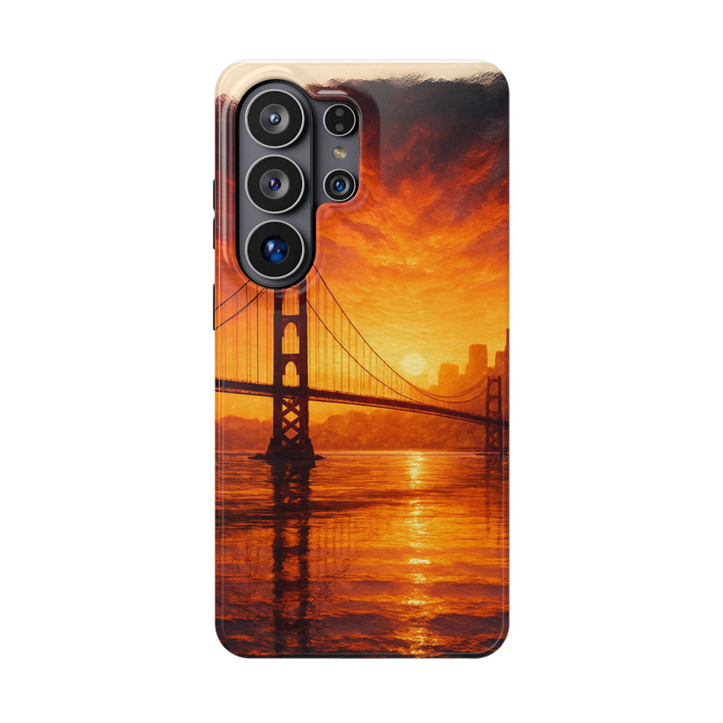 Golden Gate, Impact-Resistant iPhone Case