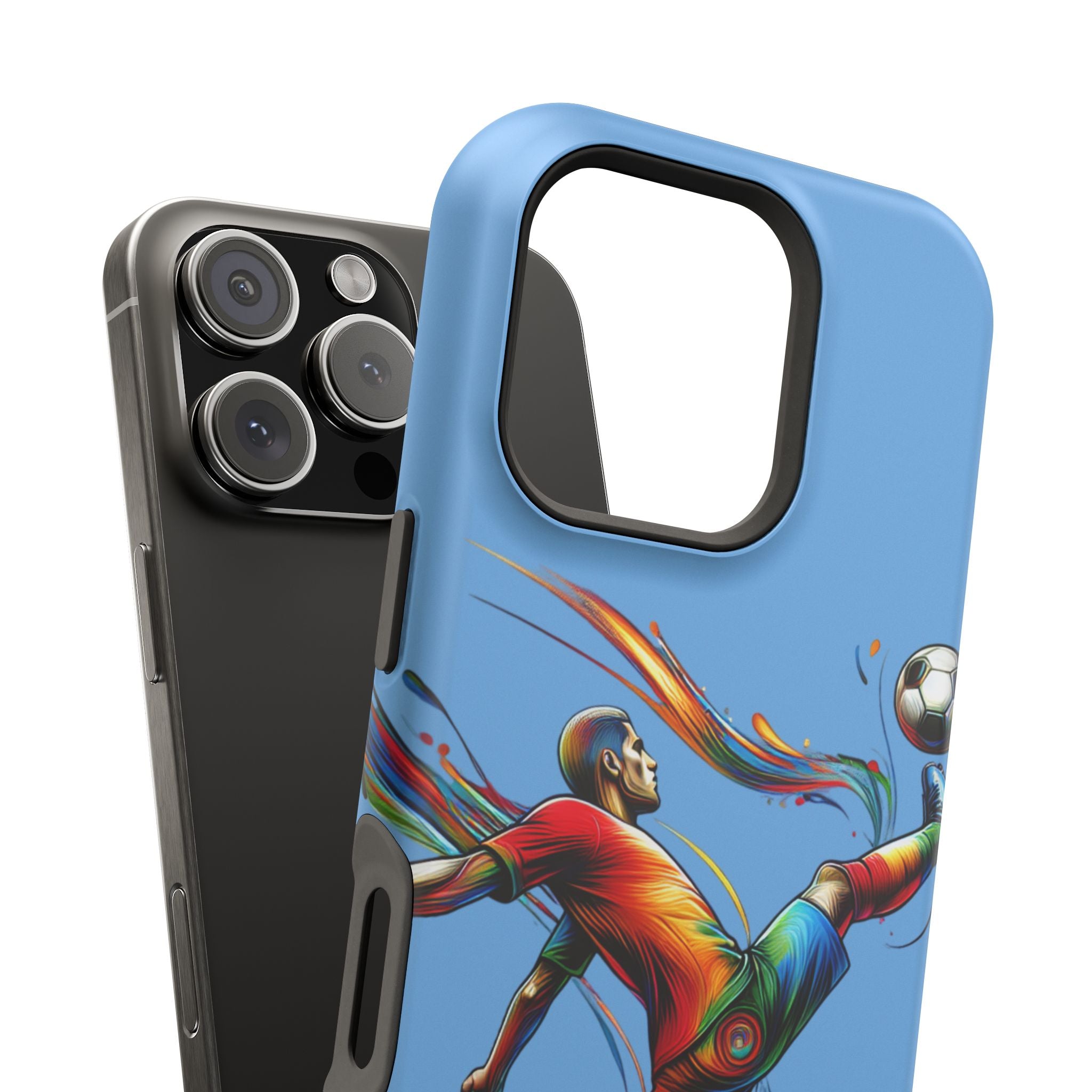 Soccer Art Impact Resistant Phone Case