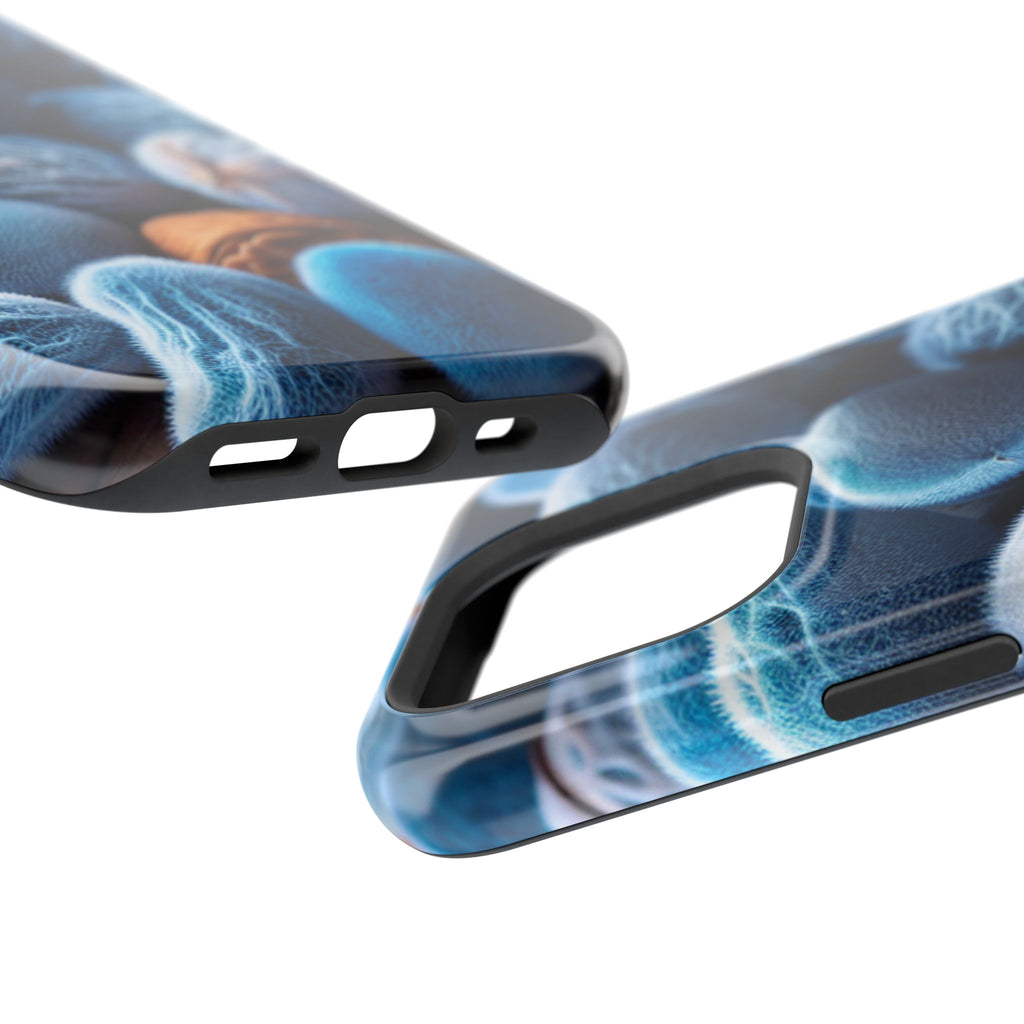 Impact Resistant Though Phone Case Blue Nuts