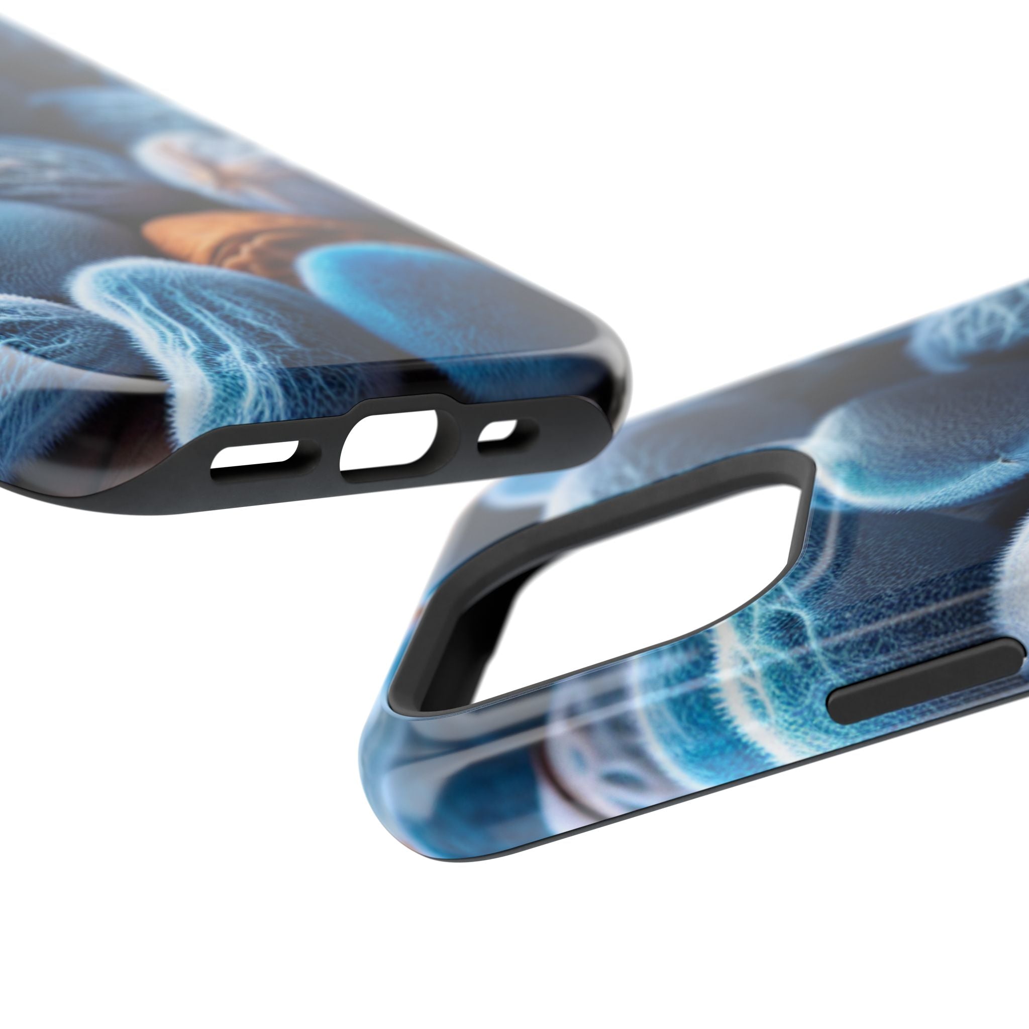Impact Resistant Though Phone Case Blue Nuts