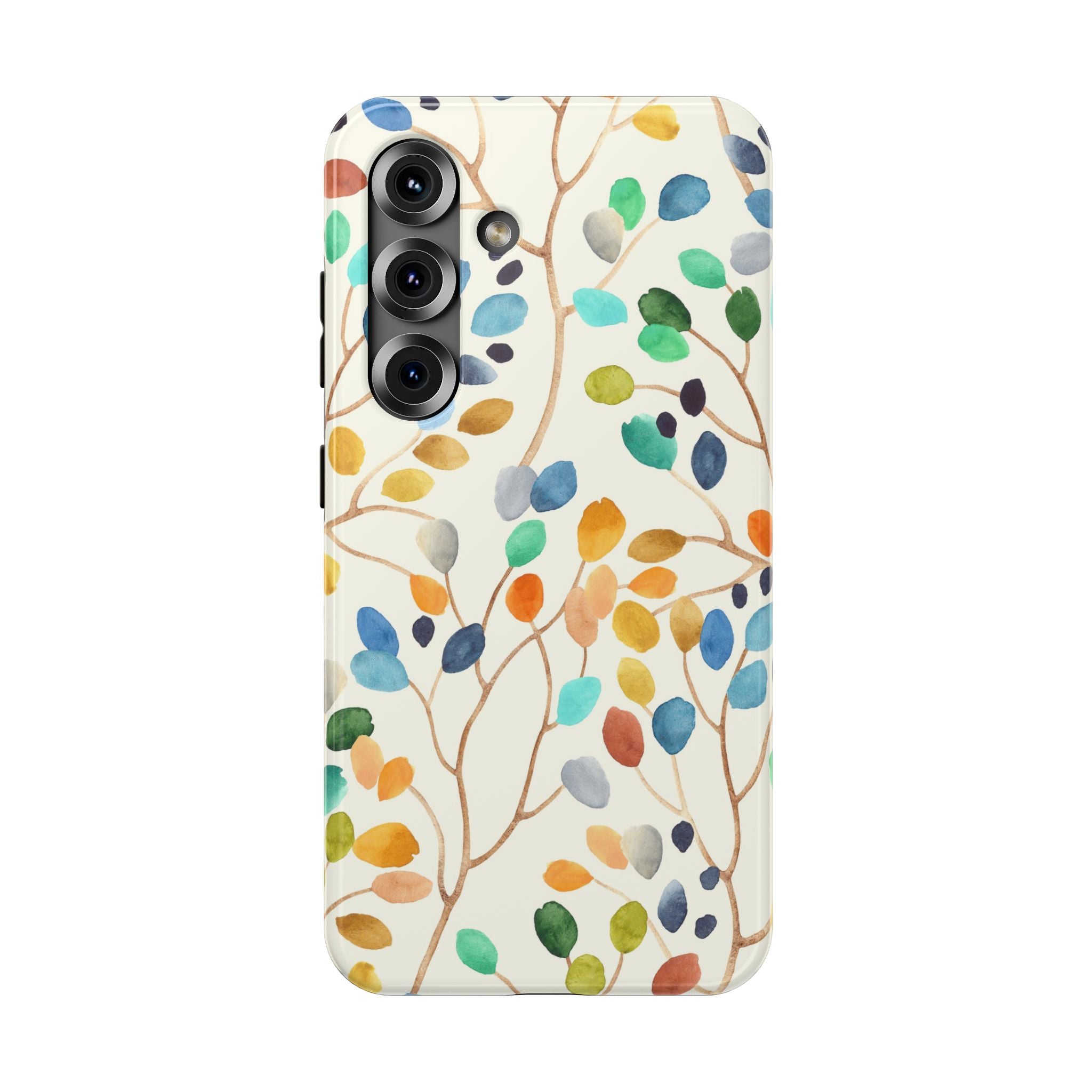 Vibrant Floral Phone Cases Impact-Resistant