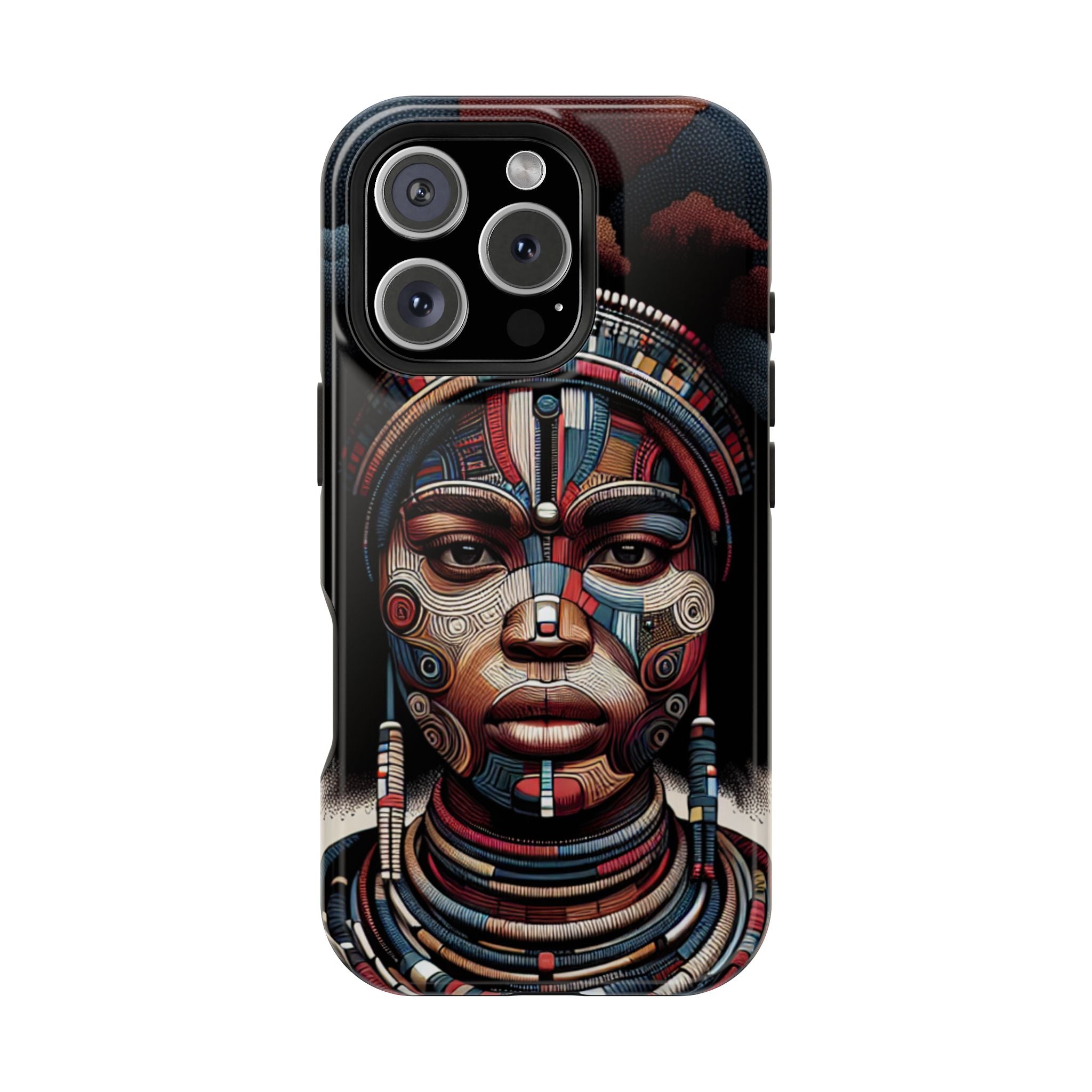 Cultural Art Impact Resistant Phone Case