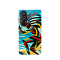 Vibrant Tribal Runner Impact Resistant Phone Case