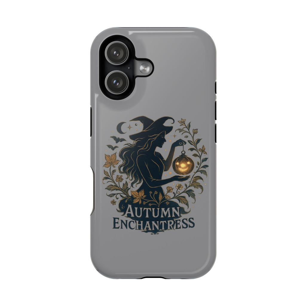 Autumn Enchantress Phone Case — Impact-Resistant Halloween Witch Design