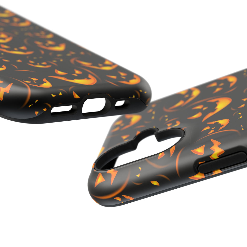 Spooky Pumpkin Impact Resistant Phone Case