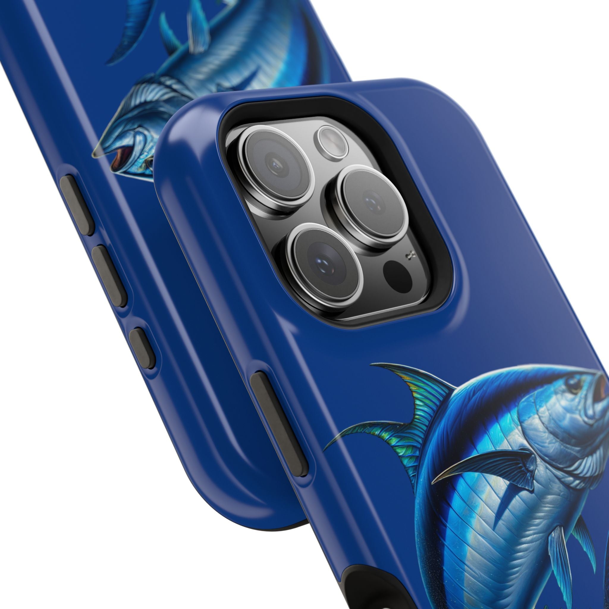 Impact Resistant Phone Case - Blue Fin
