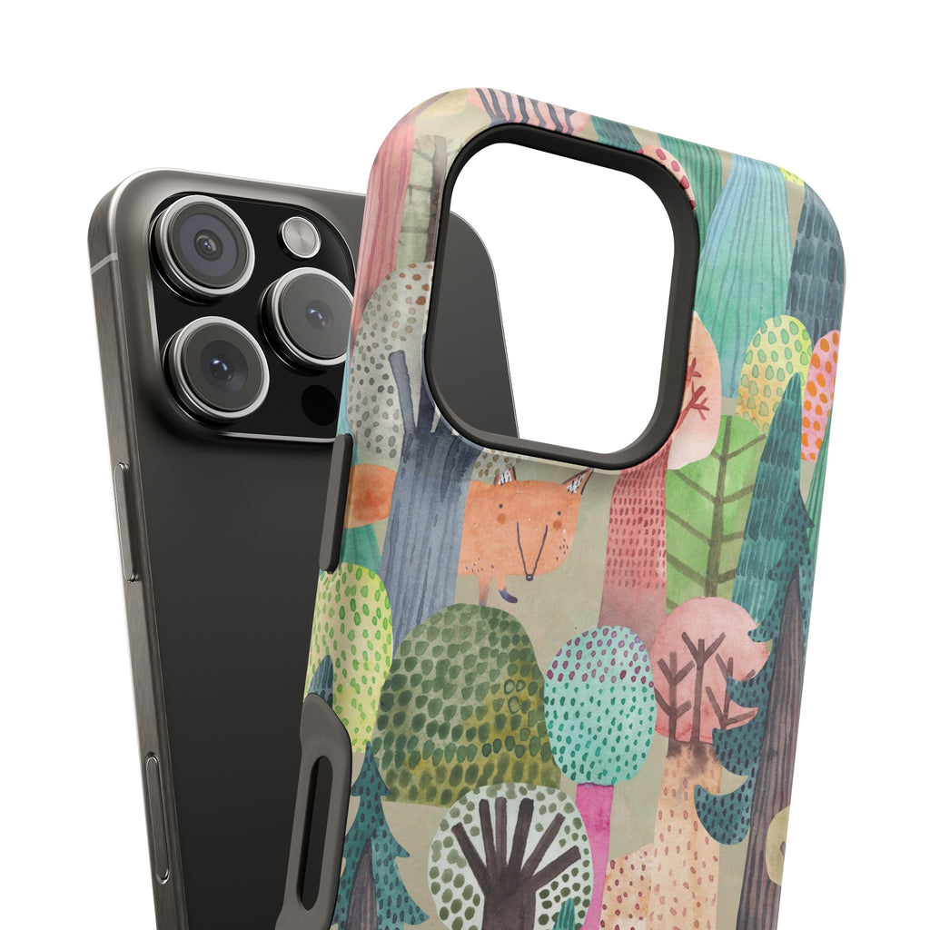 Whimsical Forest Phone Case - Impact-Resistant