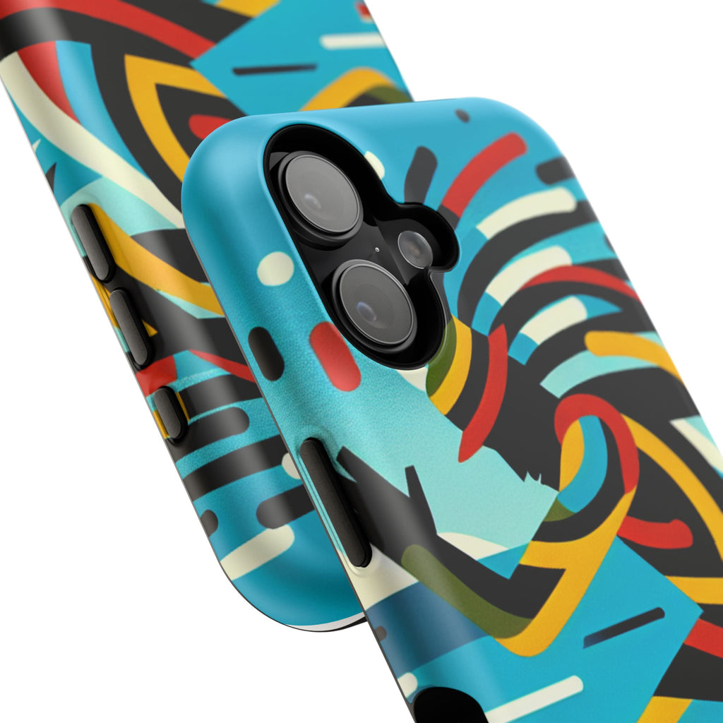 Vibrant Tribal Runner Impact Resistant Phone Case