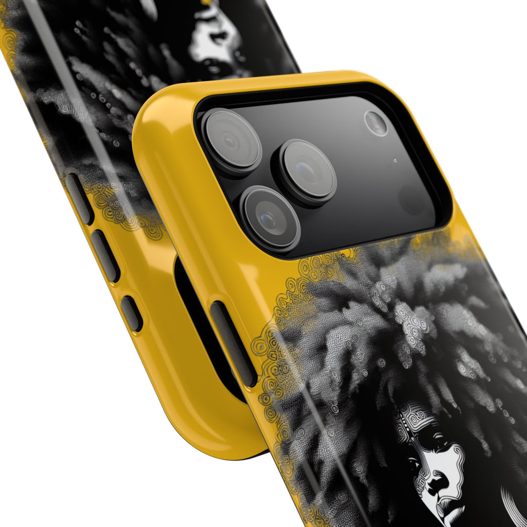 Bold African Art Impact Resistant  Phone Case
