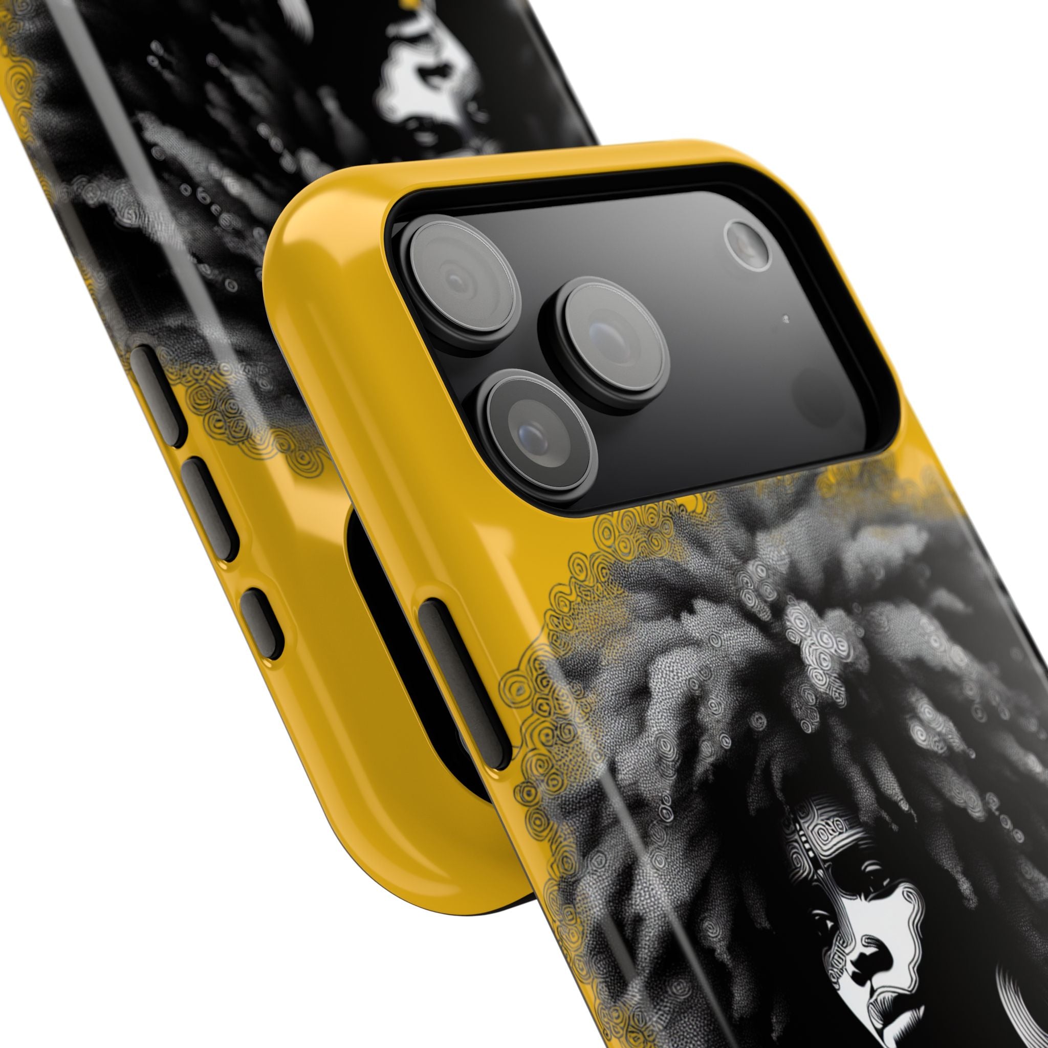 Bold African Art Impact Resistant  Phone Case
