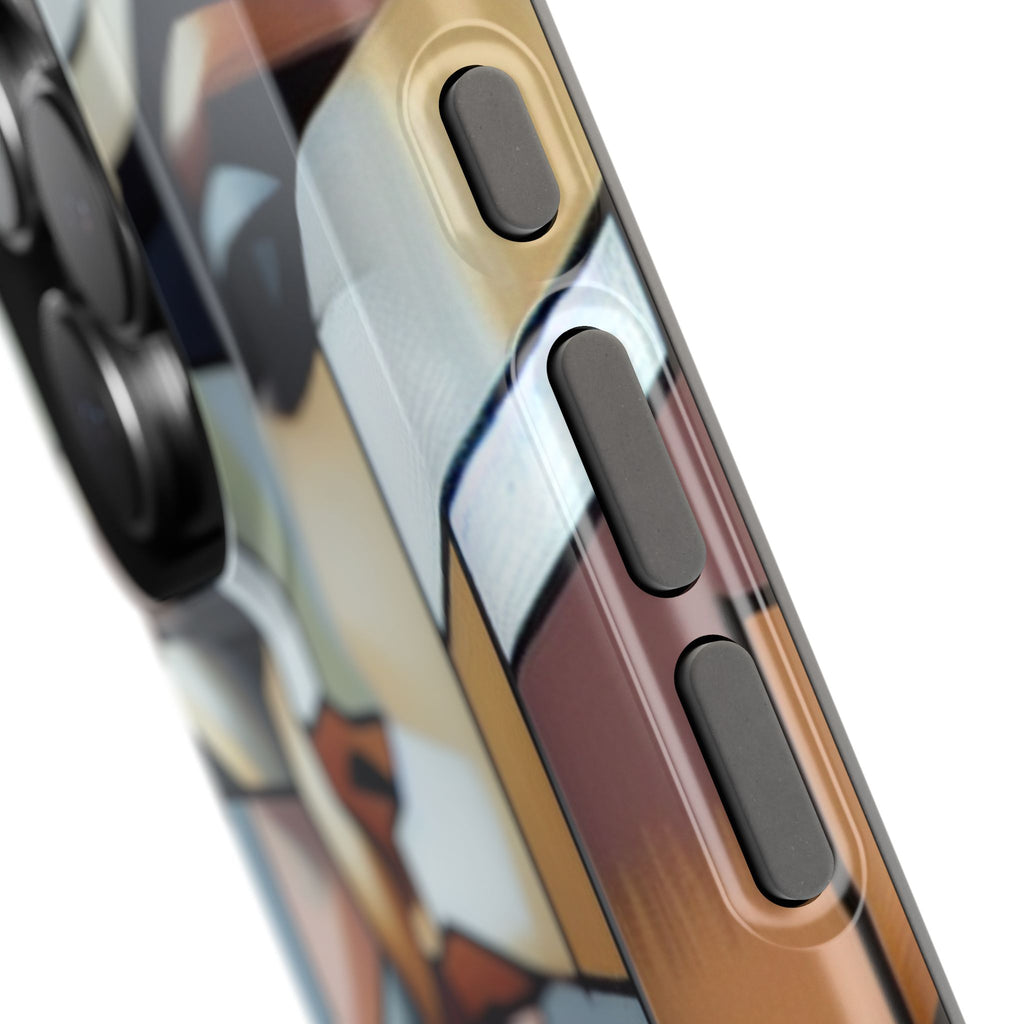 Impact Resistant Case - Woman Abstract Design