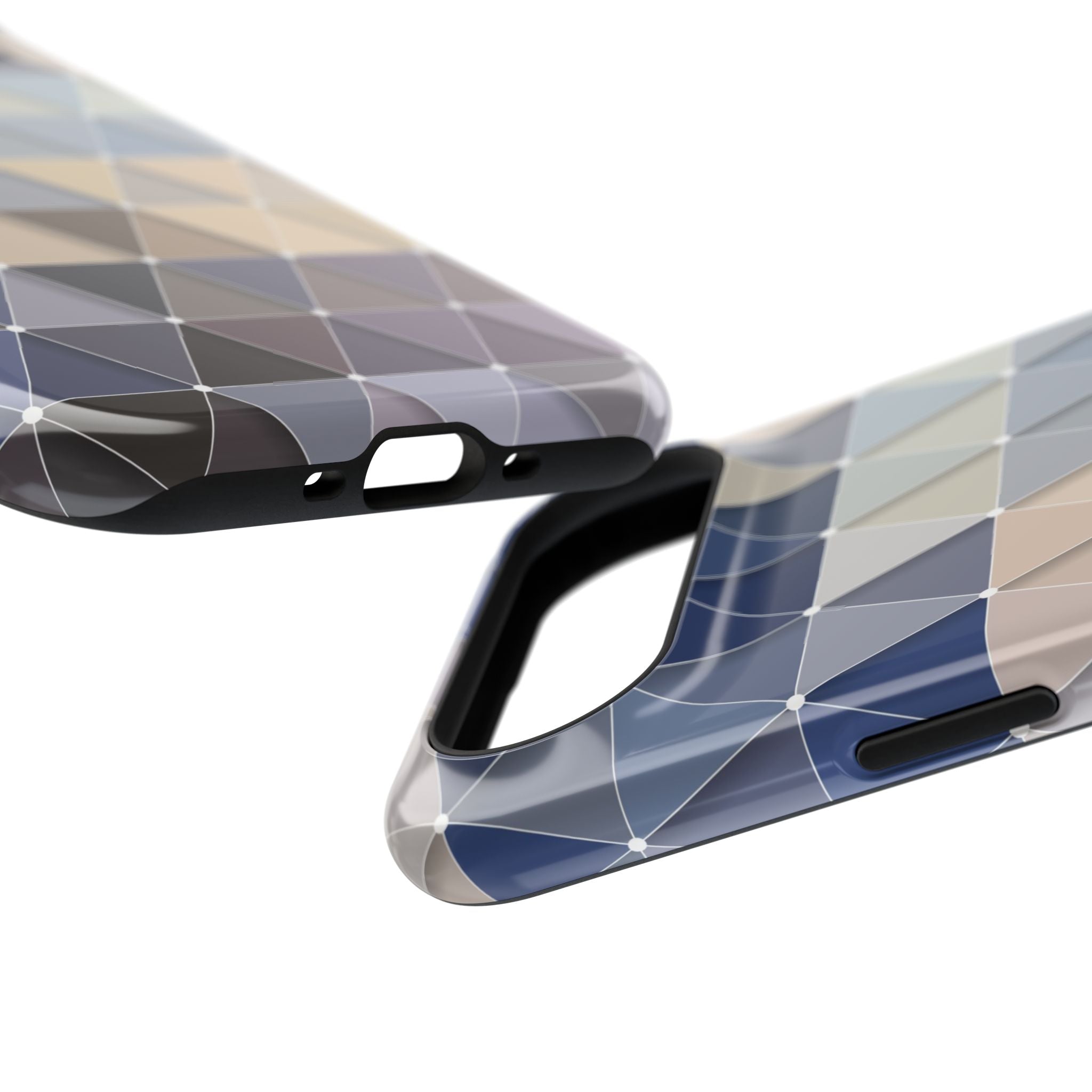 Geometric Phone Case - Stylish Impact-Resistant
