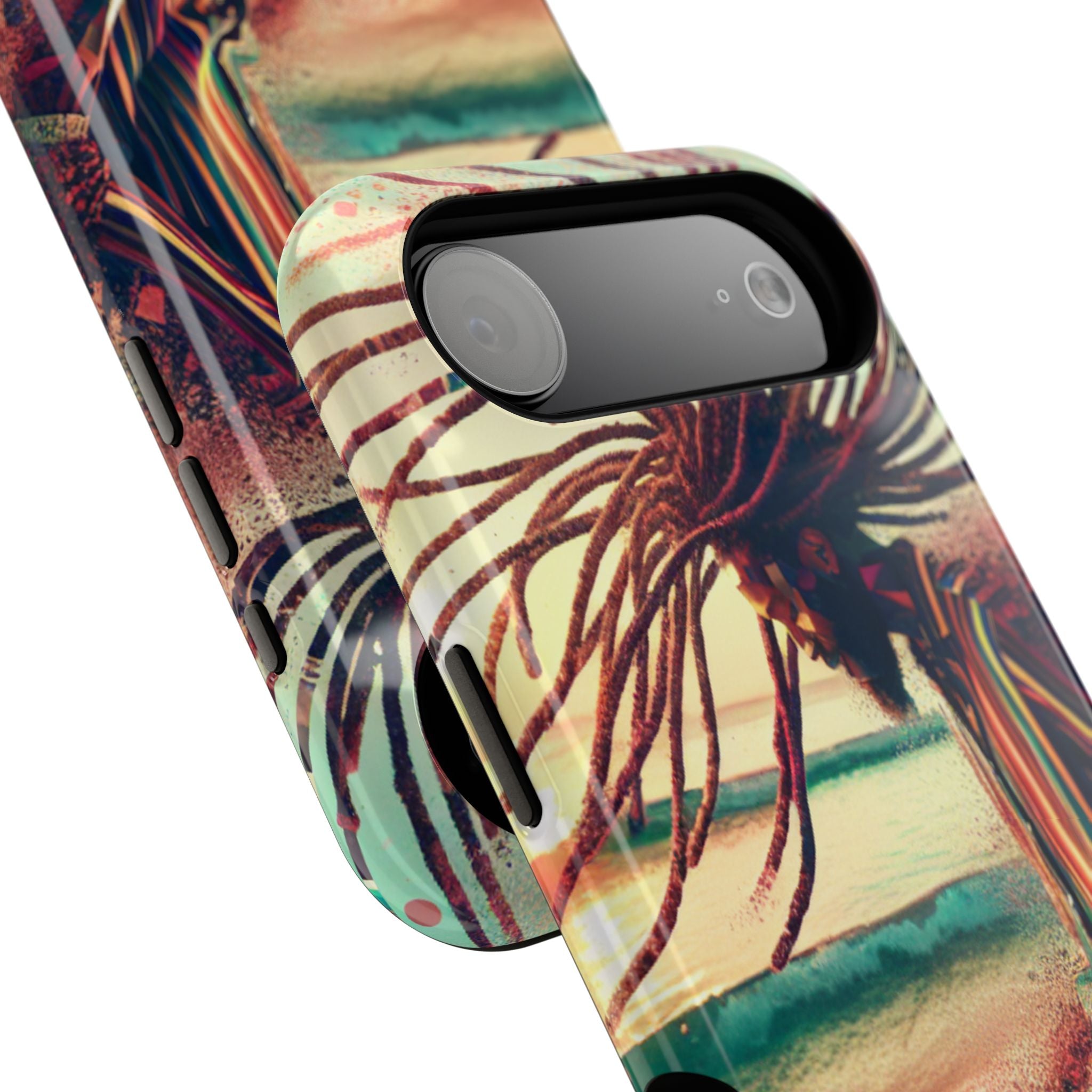 Impact Resistant Phone Case - Preying at Sunset
