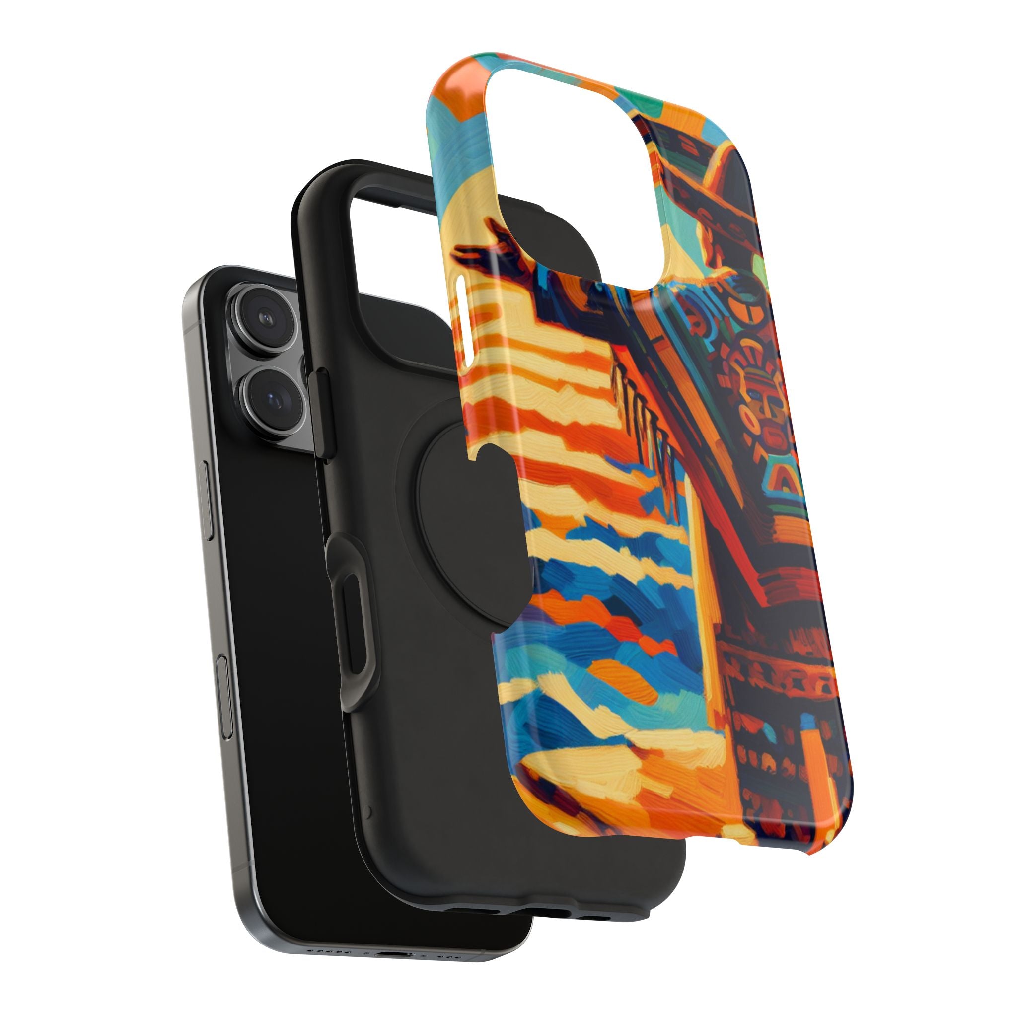 Impact Resistant Phone Case Sombrero Man Art