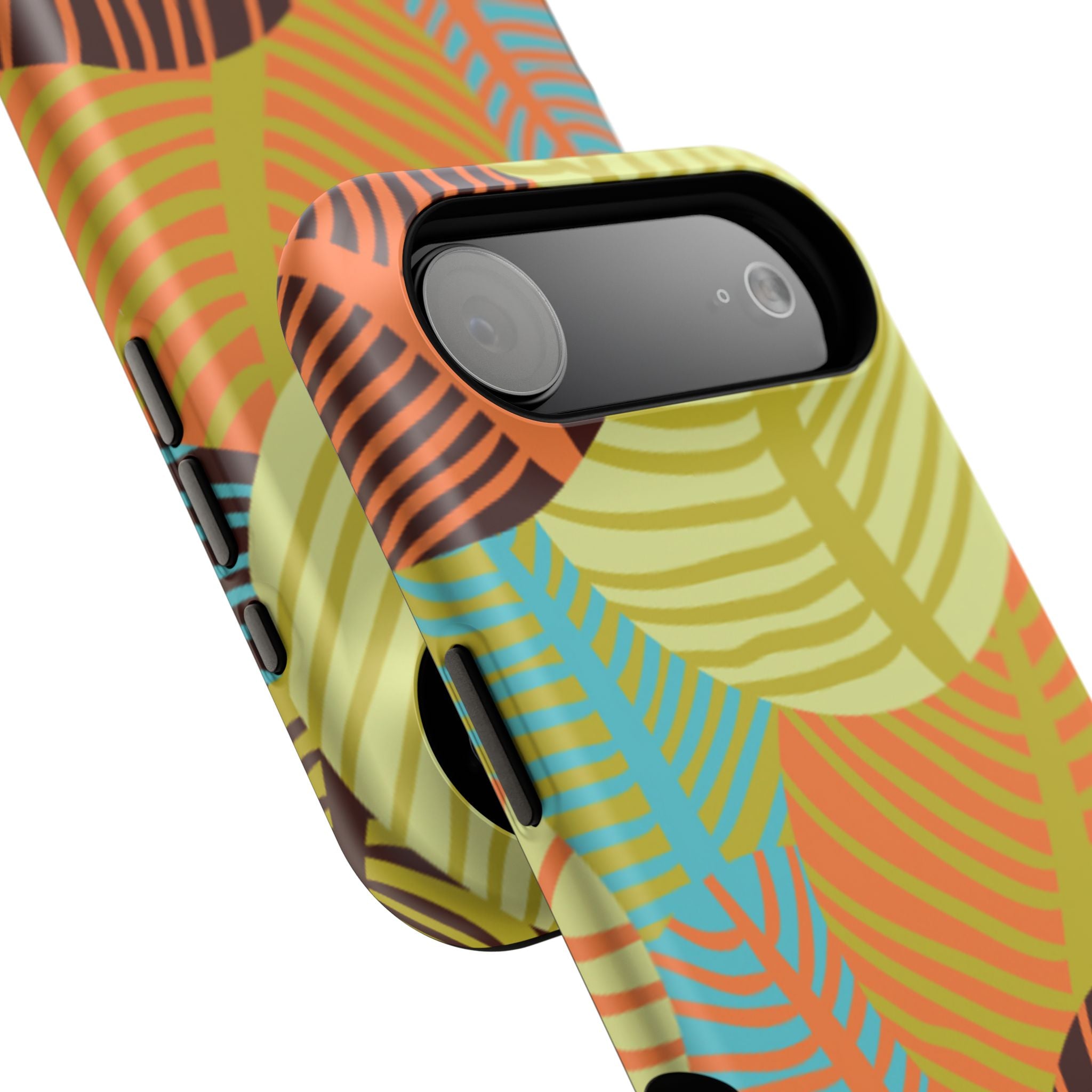 Vibrant Leafy Phone Impact-Resistant Case