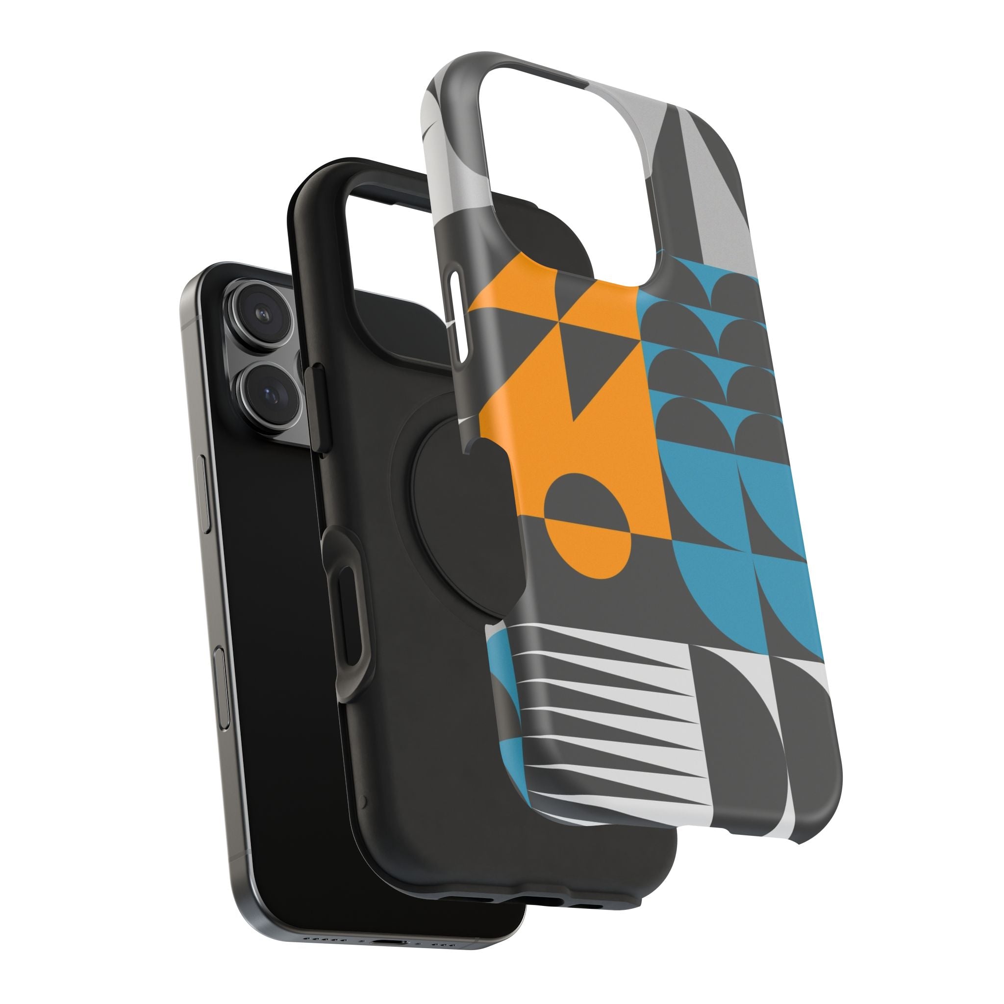 Geometric Impact-Resistant Phone Case
