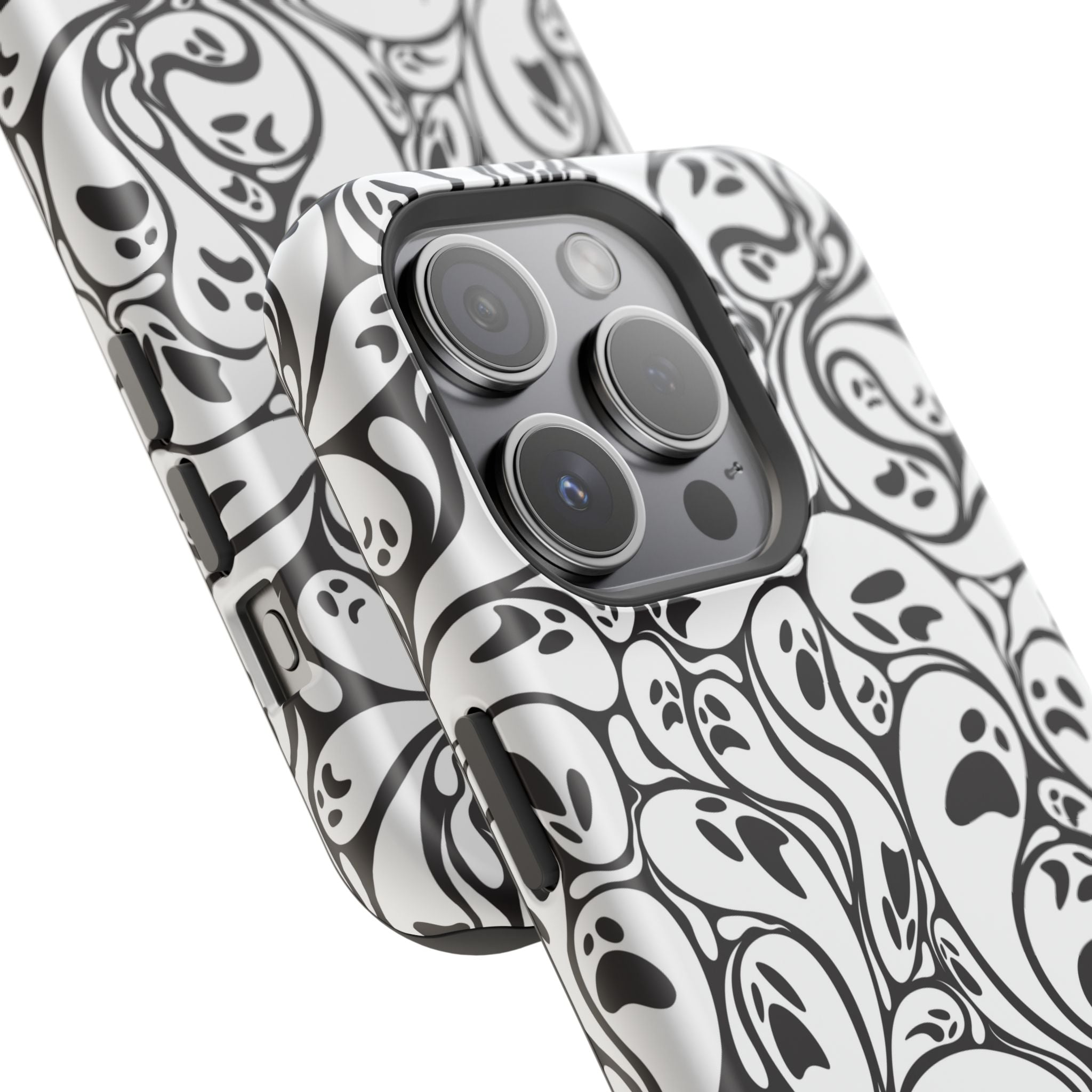 Halloween Ghostly Vibes Impact-Resistant Phone Case